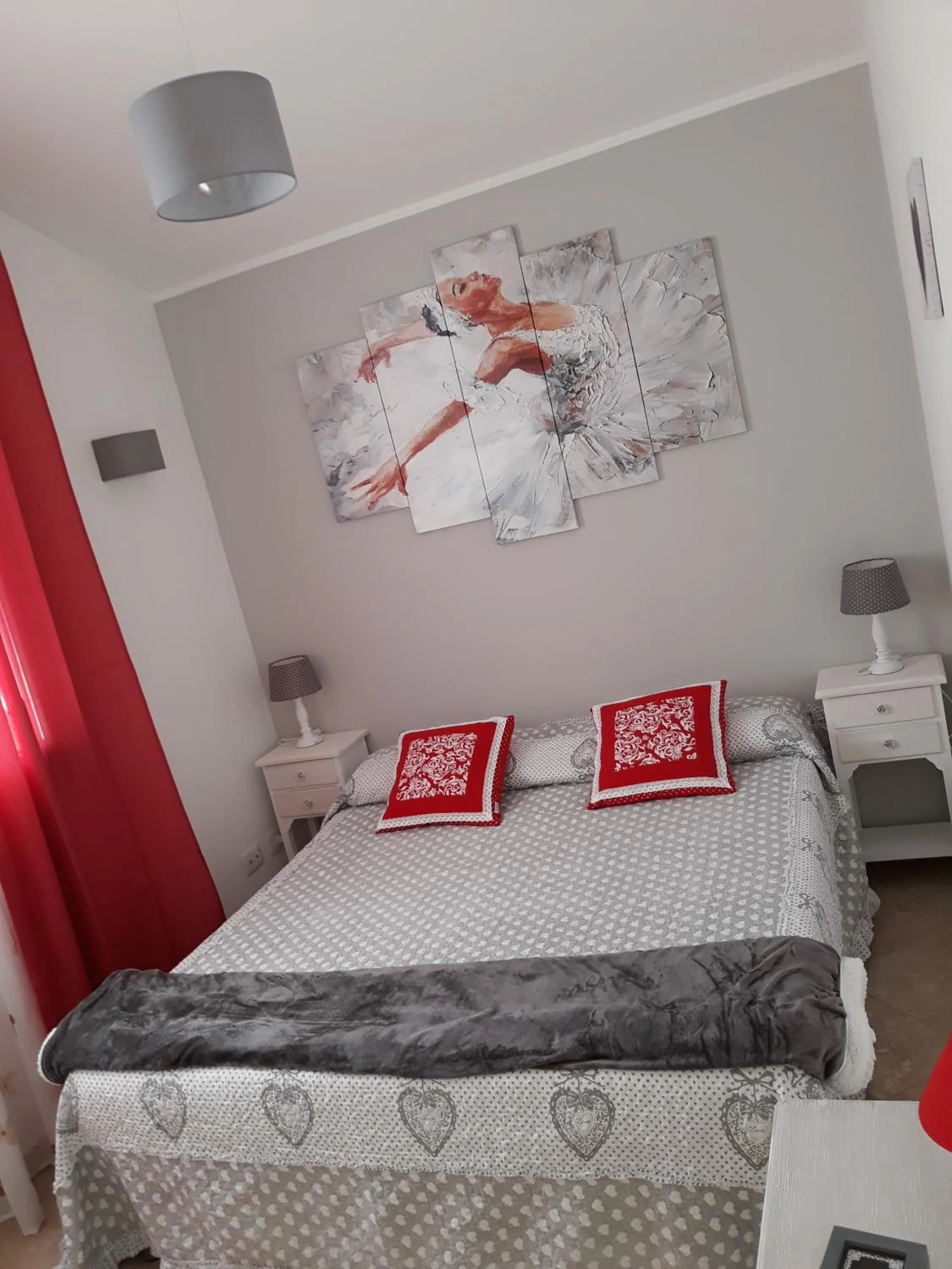 Bed in A casa di Simona