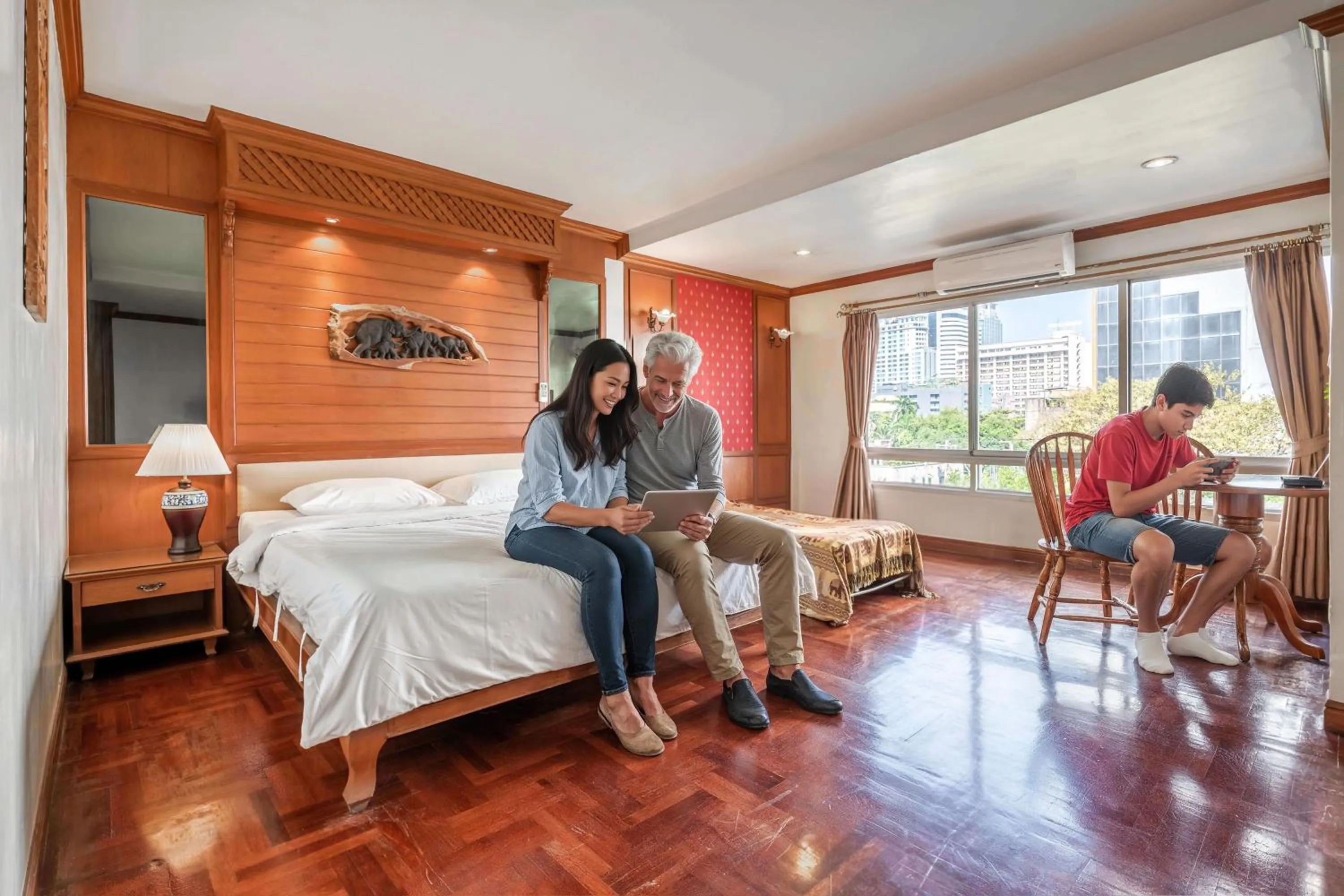 Bedroom, Bed in Royal Ivory Sukhumvit Nana