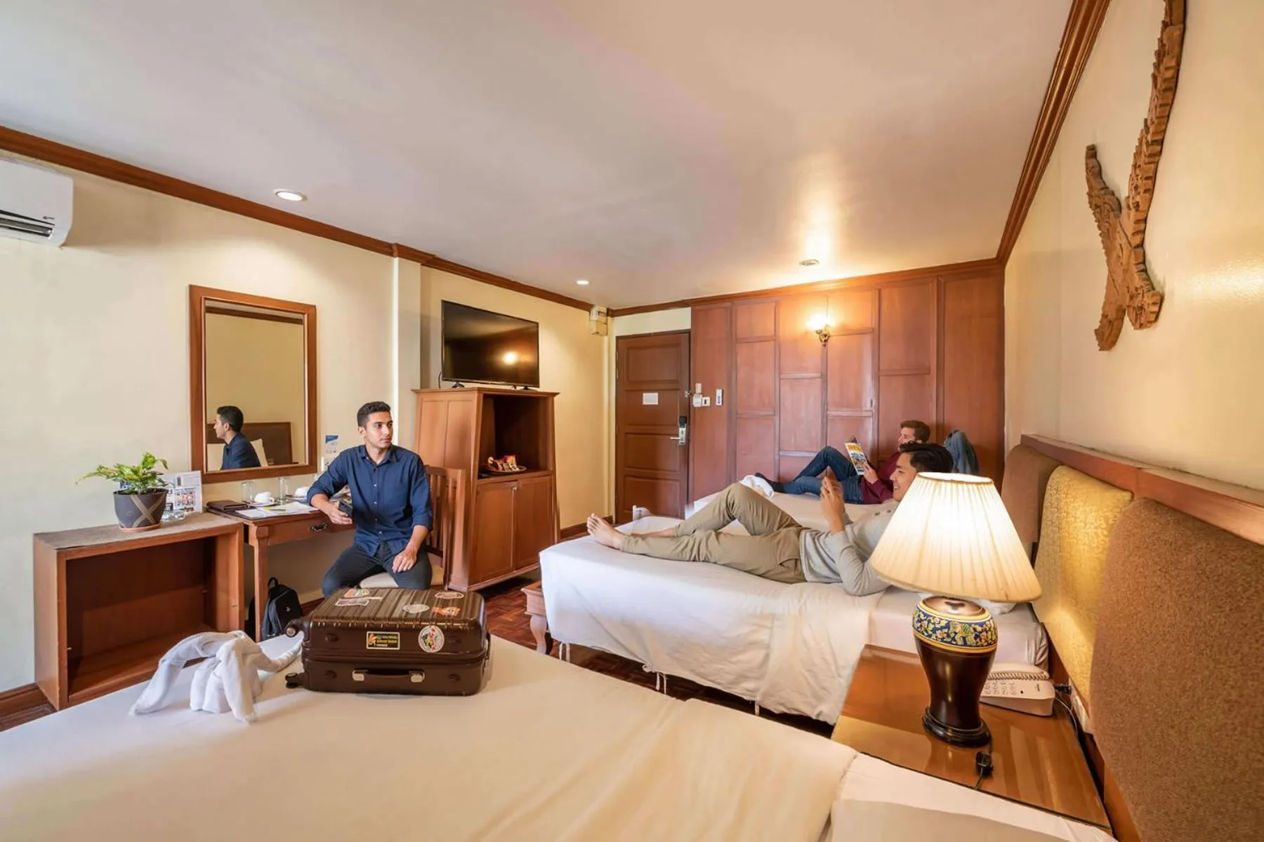 Bedroom, Bed in Royal Ivory Sukhumvit Nana