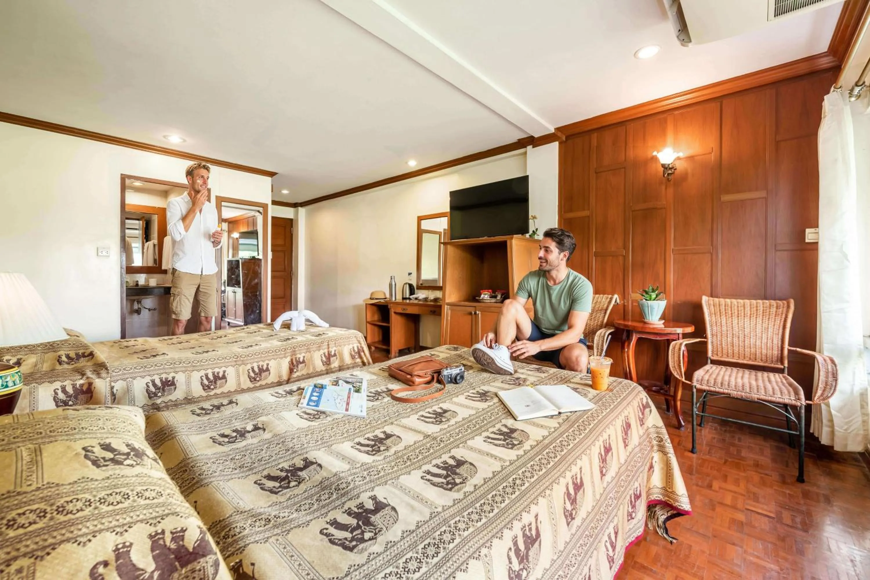 Bed in Royal Ivory Sukhumvit Nana