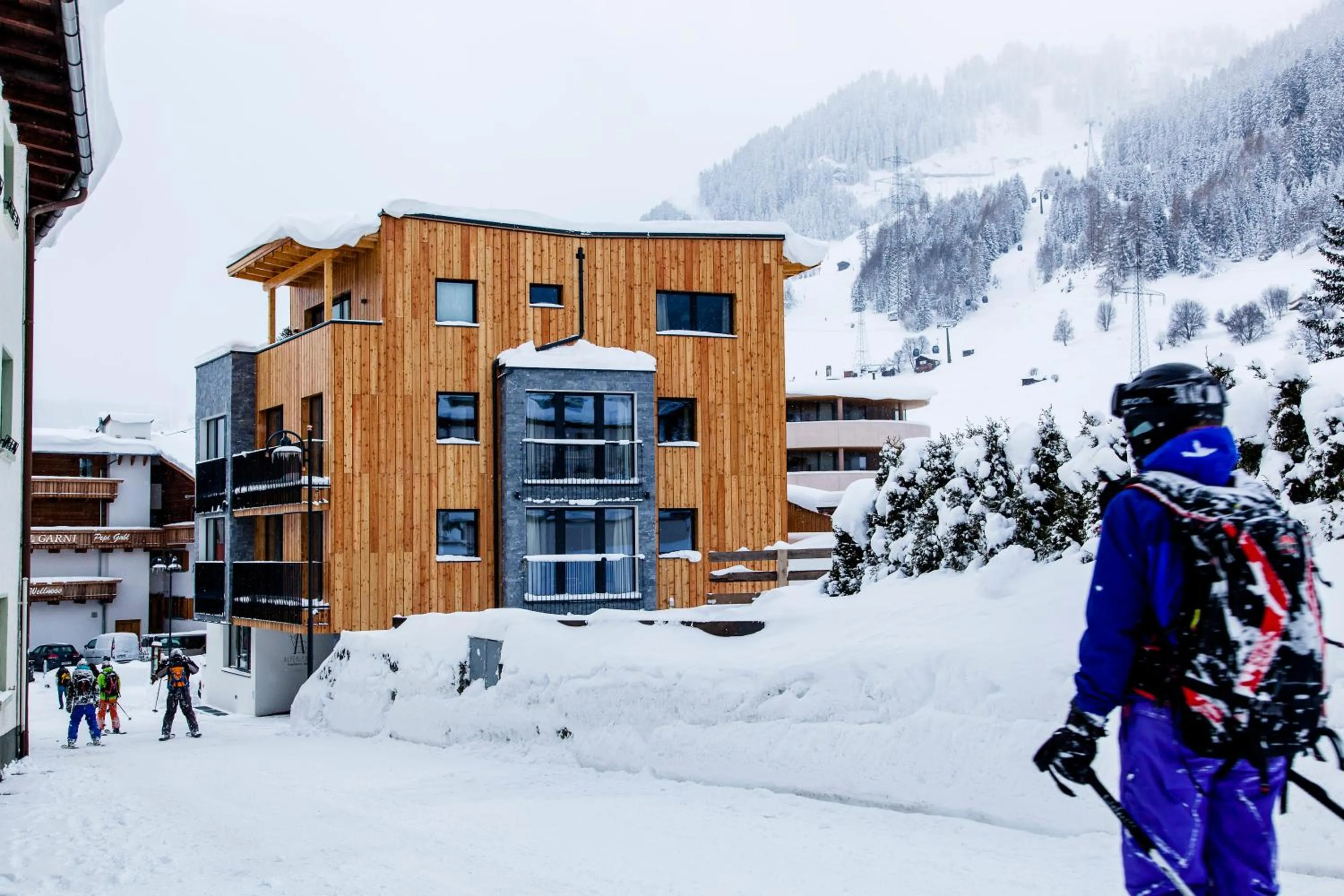 Facade/entrance in Anthony's Peaks & Pillows