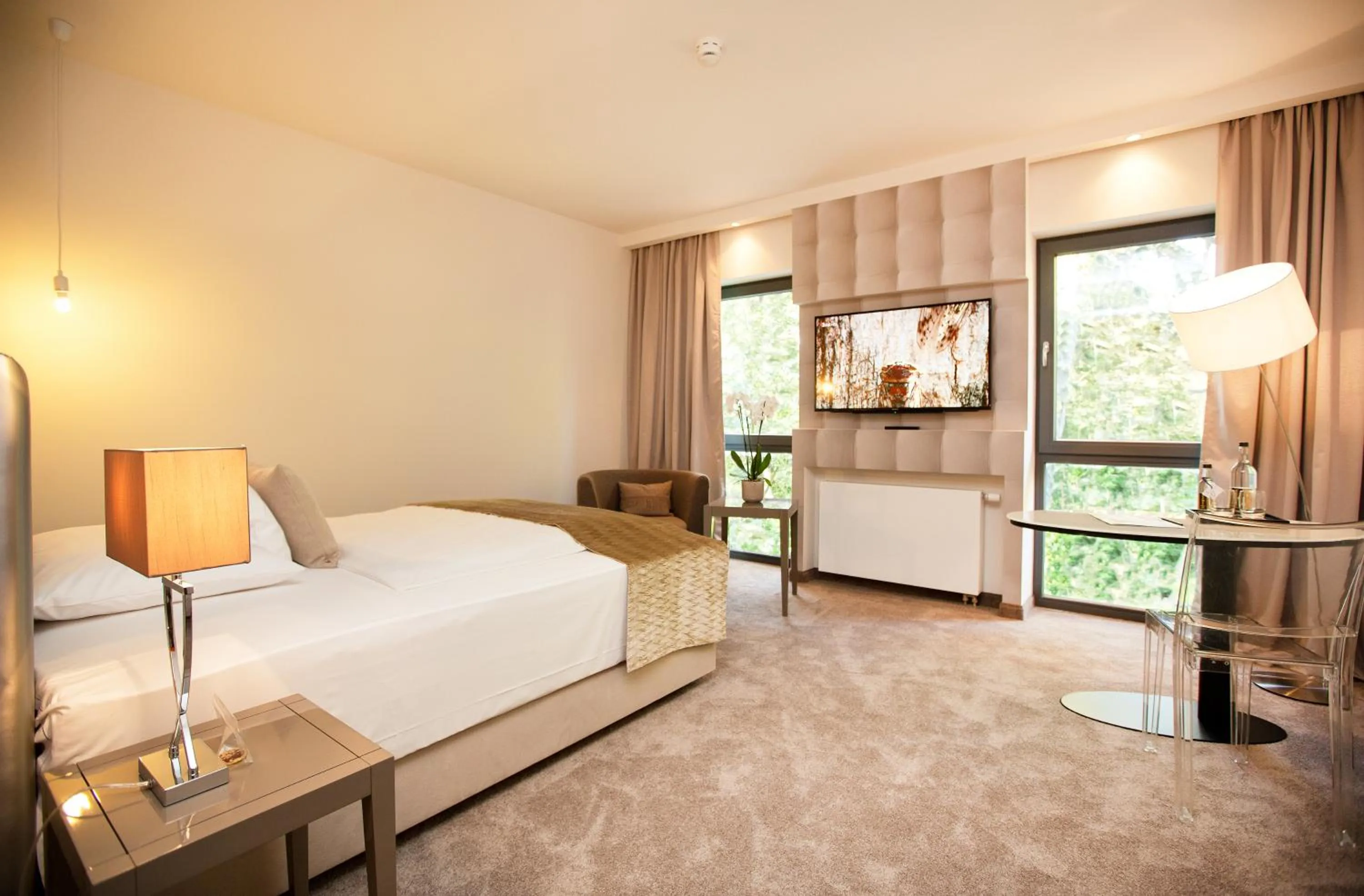 Photo of the whole room, Bed in Park Villa Hotel