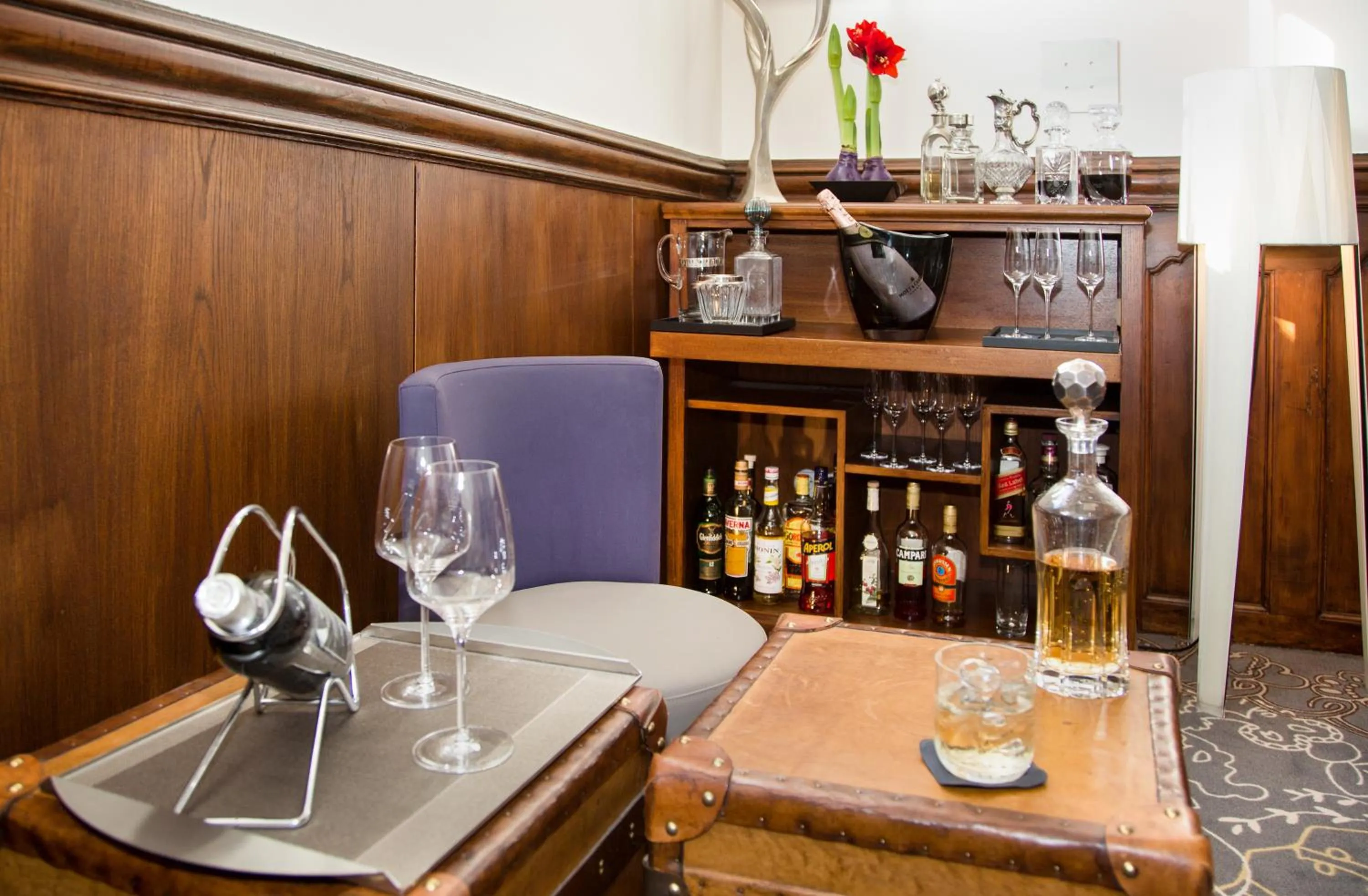 Lounge or bar in Park Villa Hotel