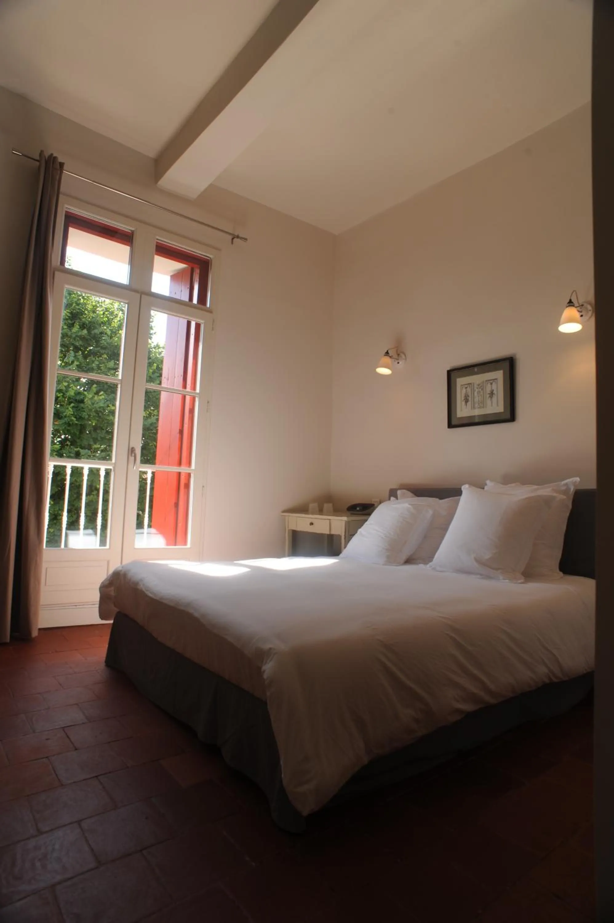 Bed in Les Chambres d'Andrea