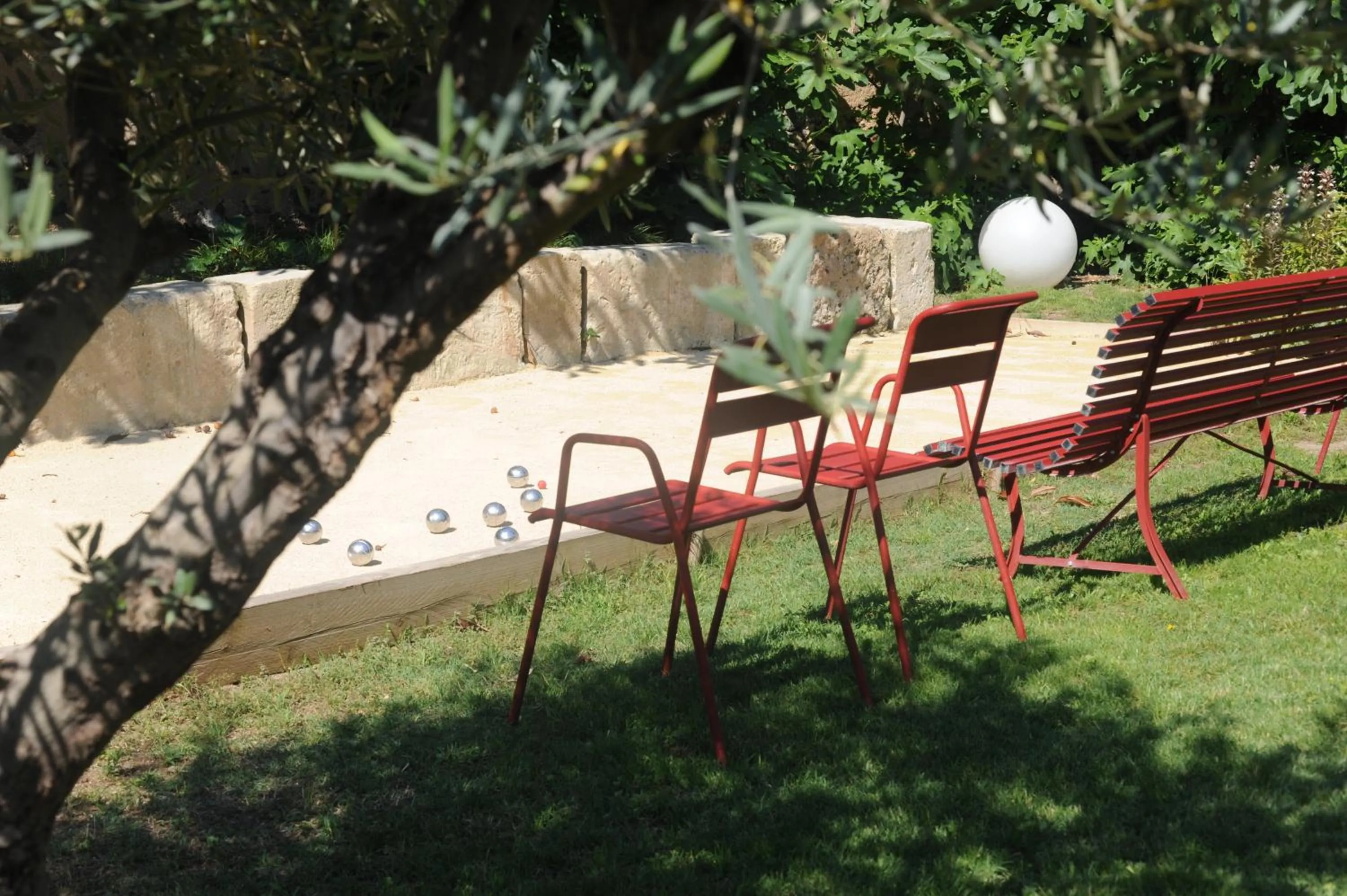 Garden in Les Chambres d'Andrea