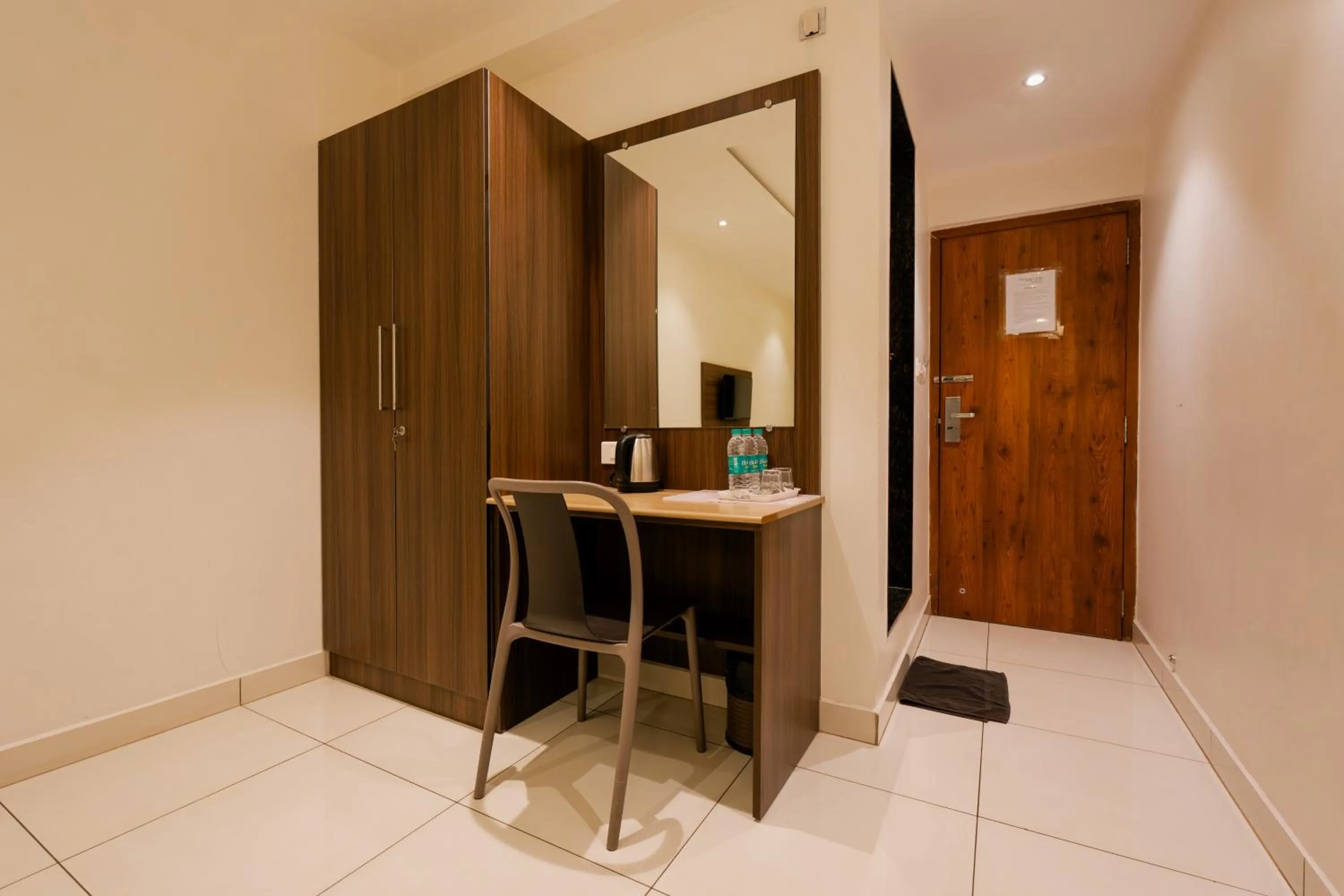 Seating area in Hotel Karuna Residency