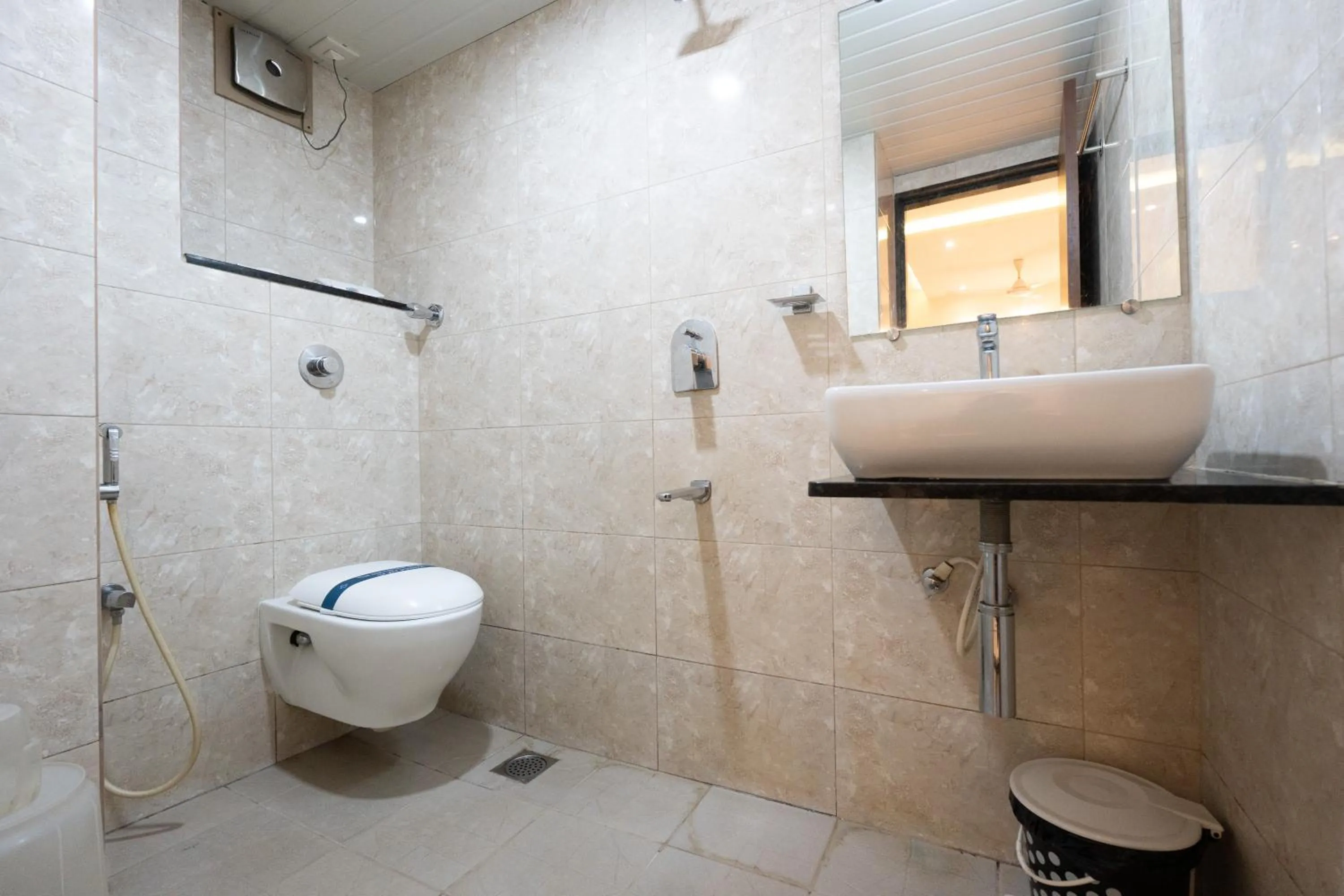 Bathroom in Hotel Karuna Residency