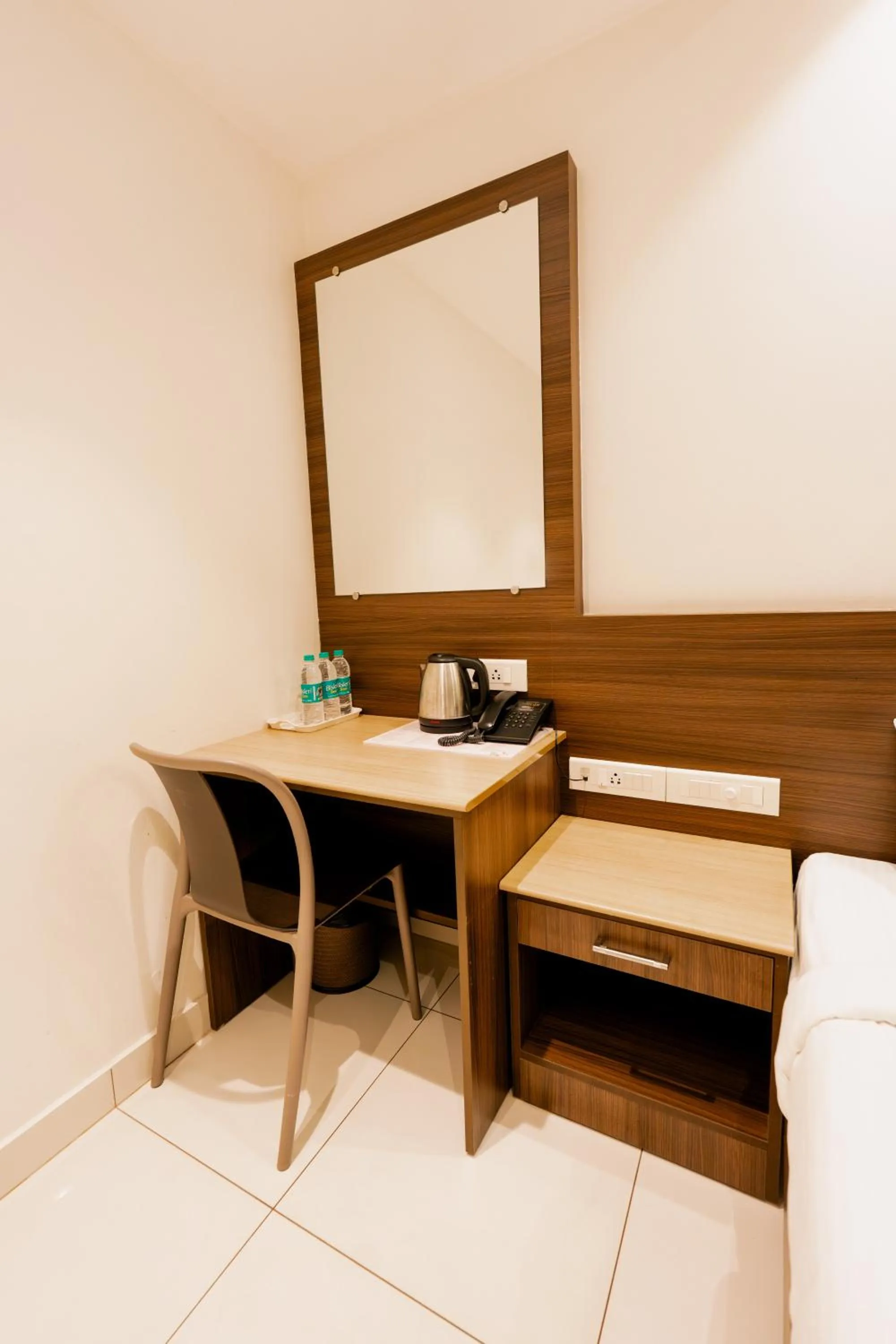 Seating area in Hotel Karuna Residency