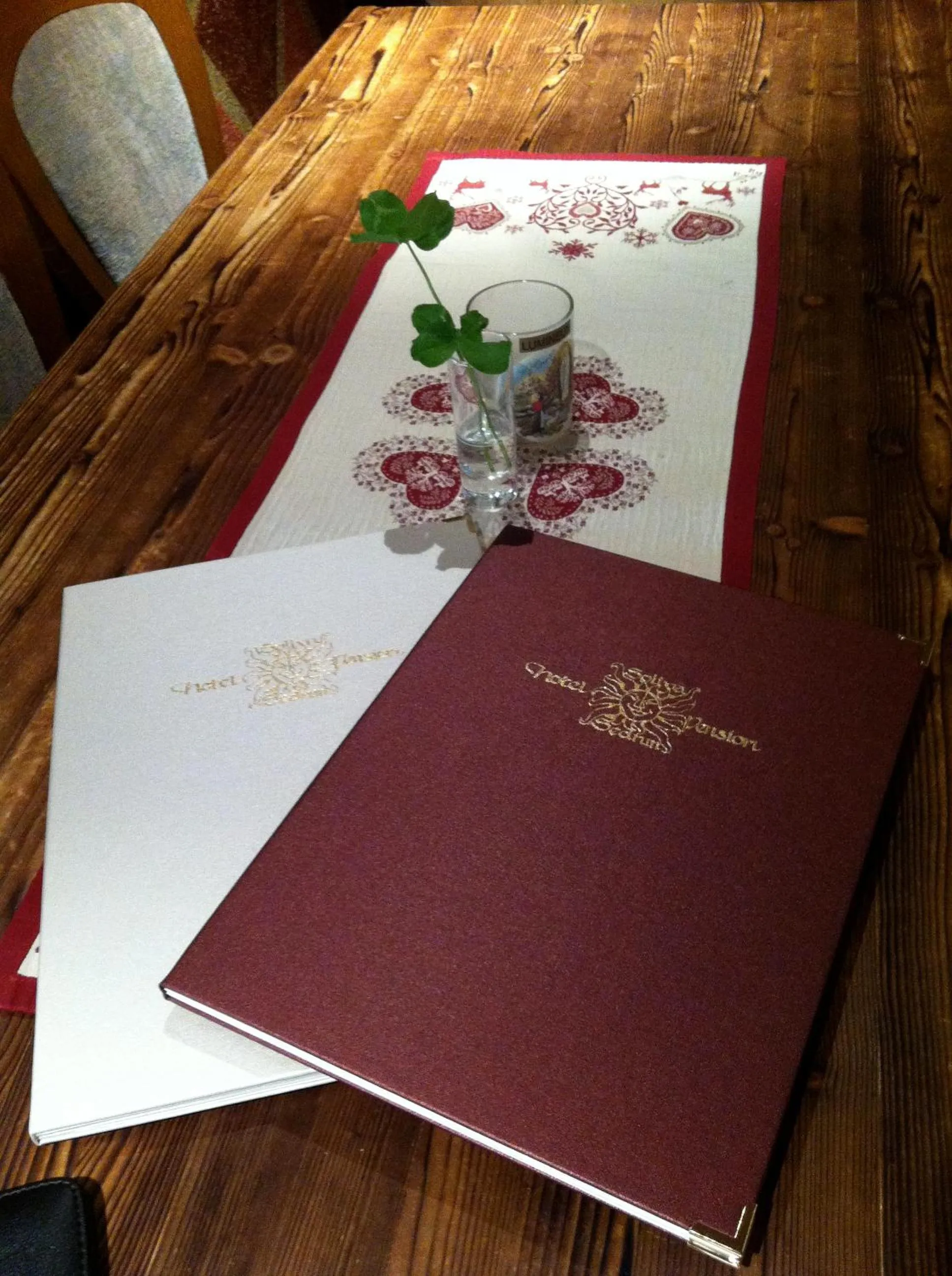 Food and drinks in Hotel Soliva