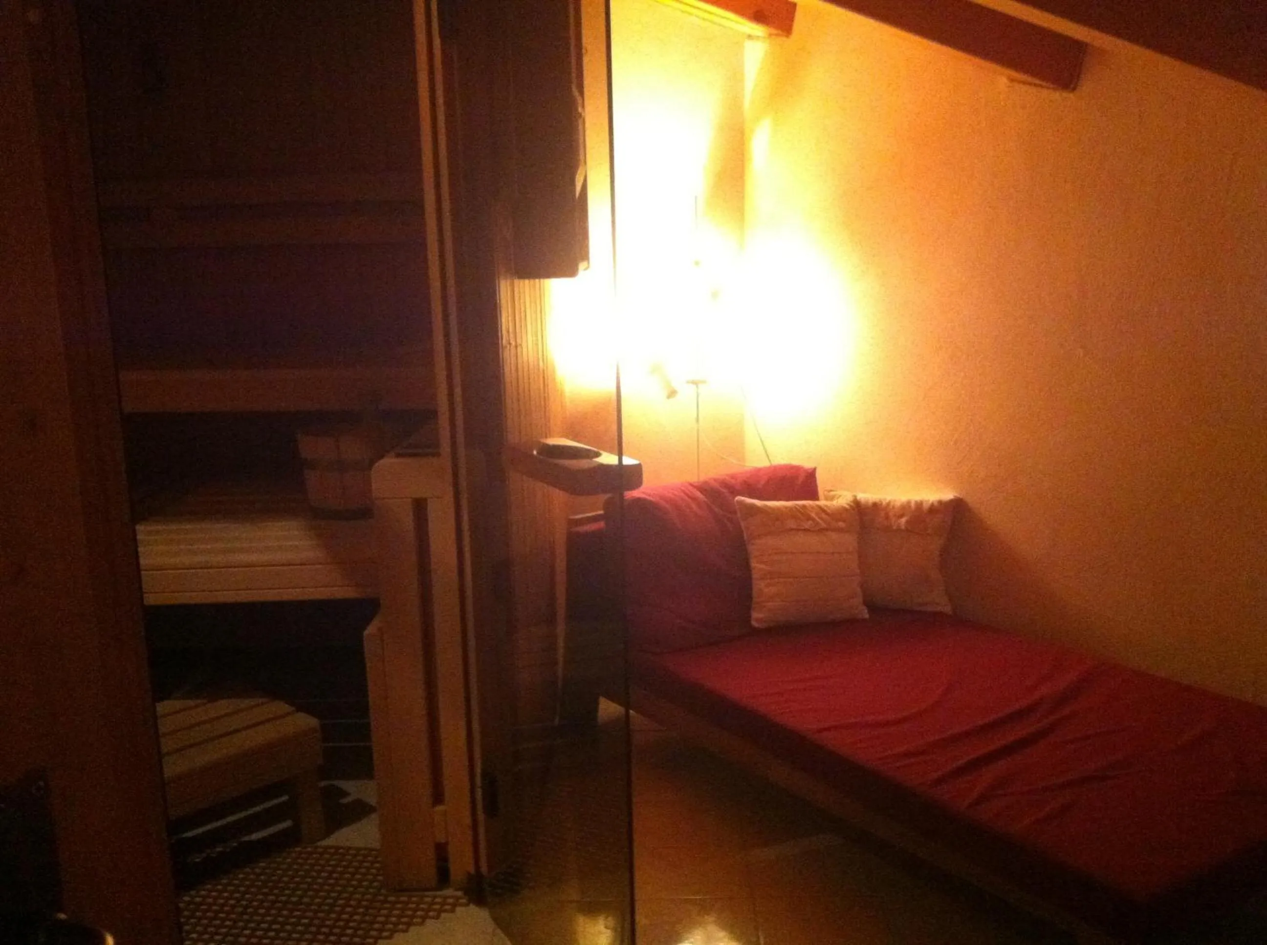 Sauna in Hotel Soliva