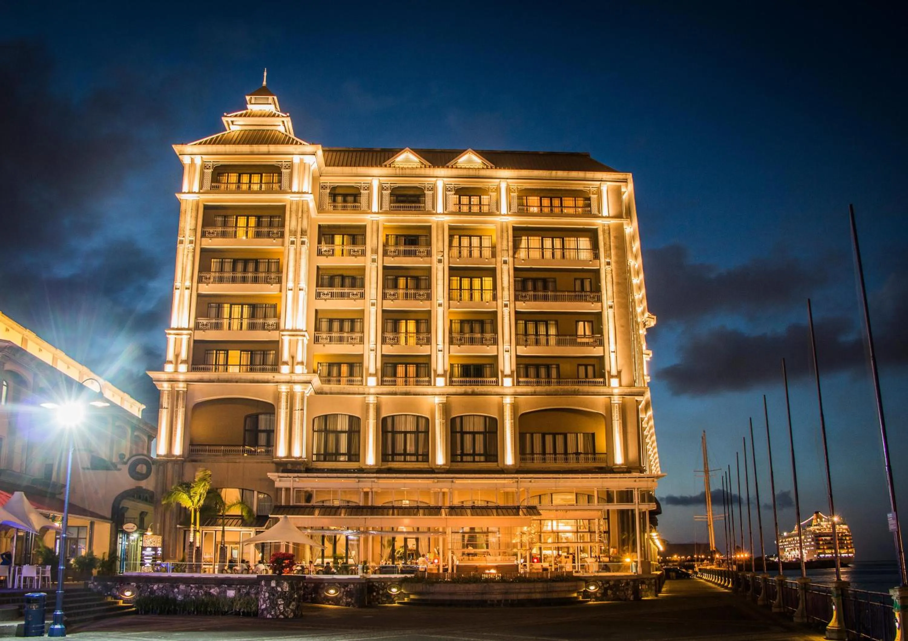 Property building in Labourdonnais Waterfront Hotel