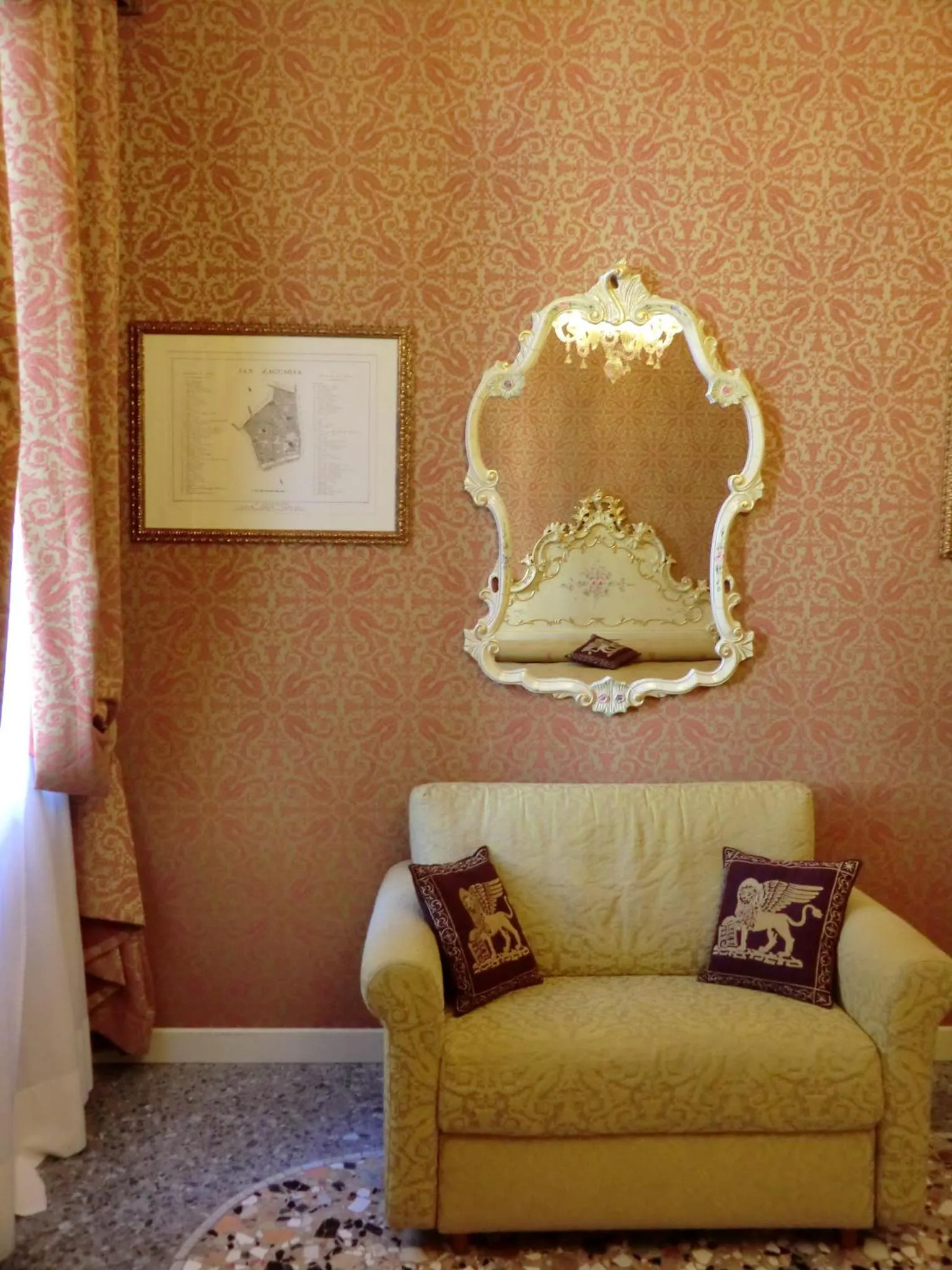 Seating area in Locanda Cà Le Vele