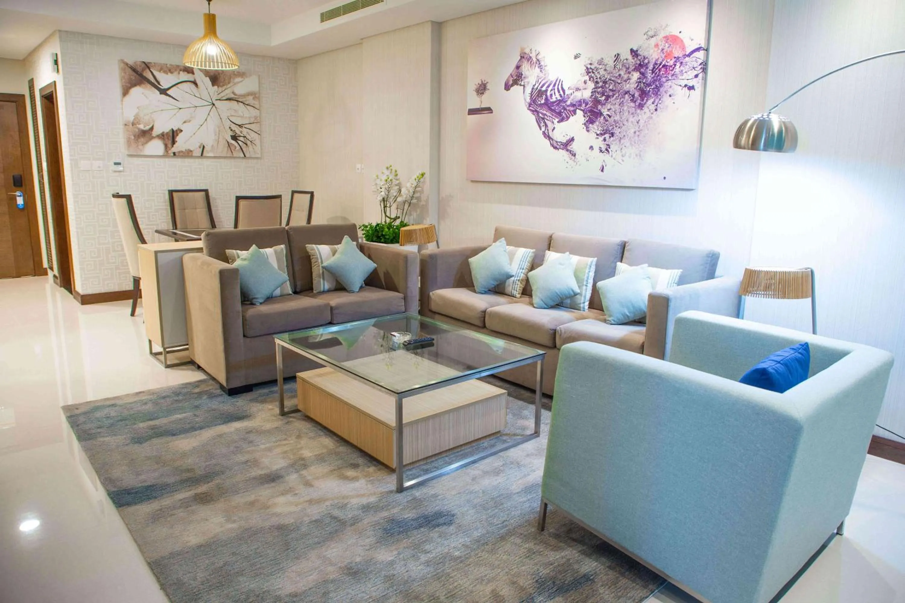 Seating area in Gulf Executive Hotel & Residence Juffair