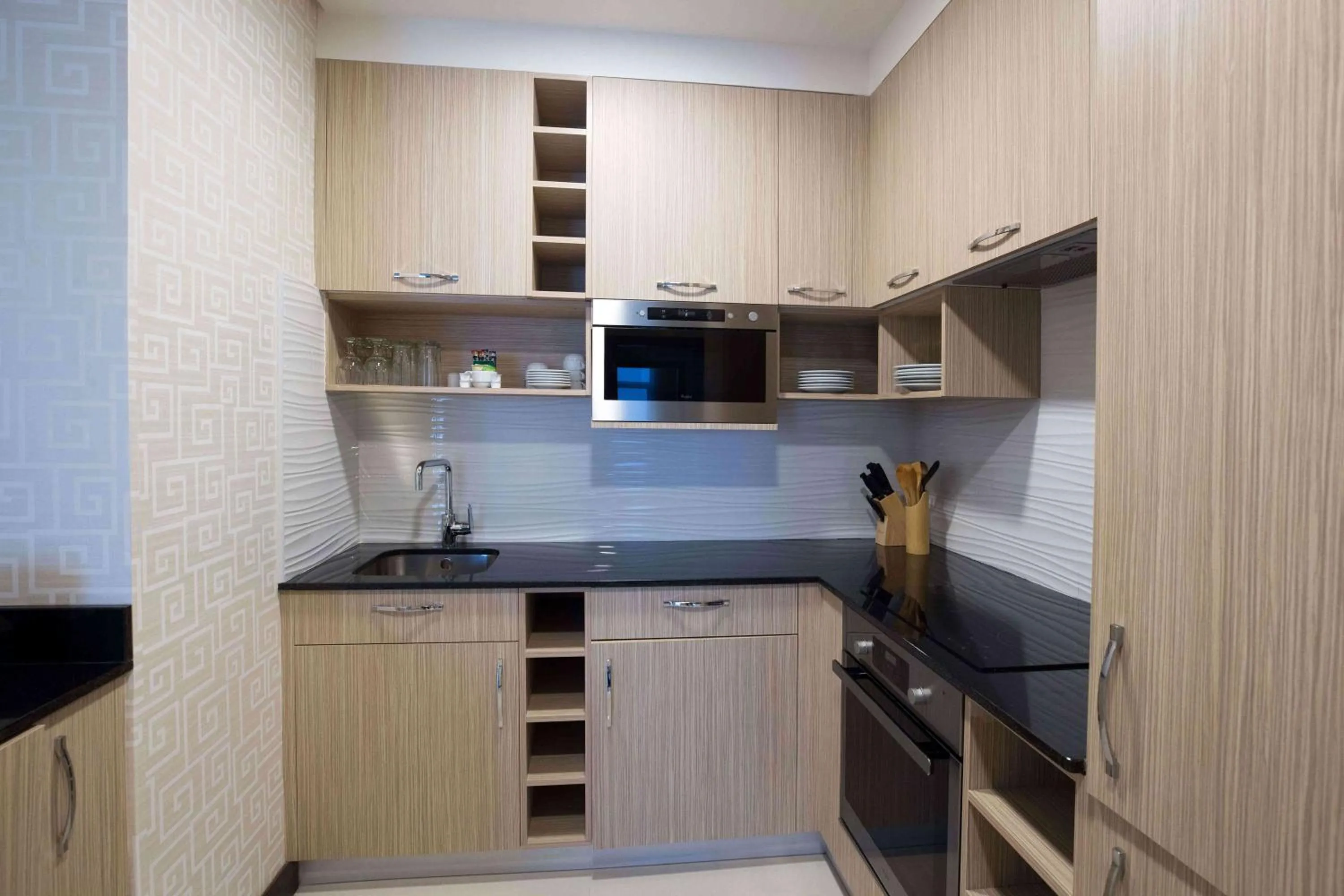 Kitchen or kitchenette in Gulf Executive Hotel & Residence Juffair
