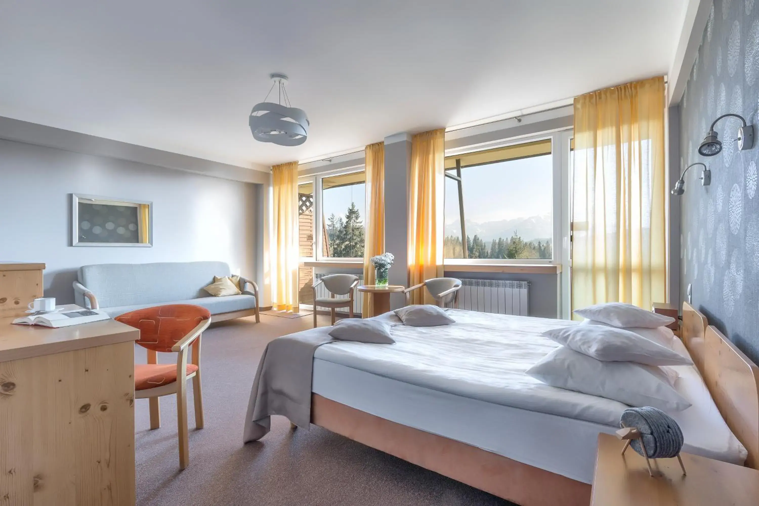 Double Room with Balcony (2 Adults + 1 Child) in Rysy Double Room with Balcony (2 Adults + 1 Child) in Rysy