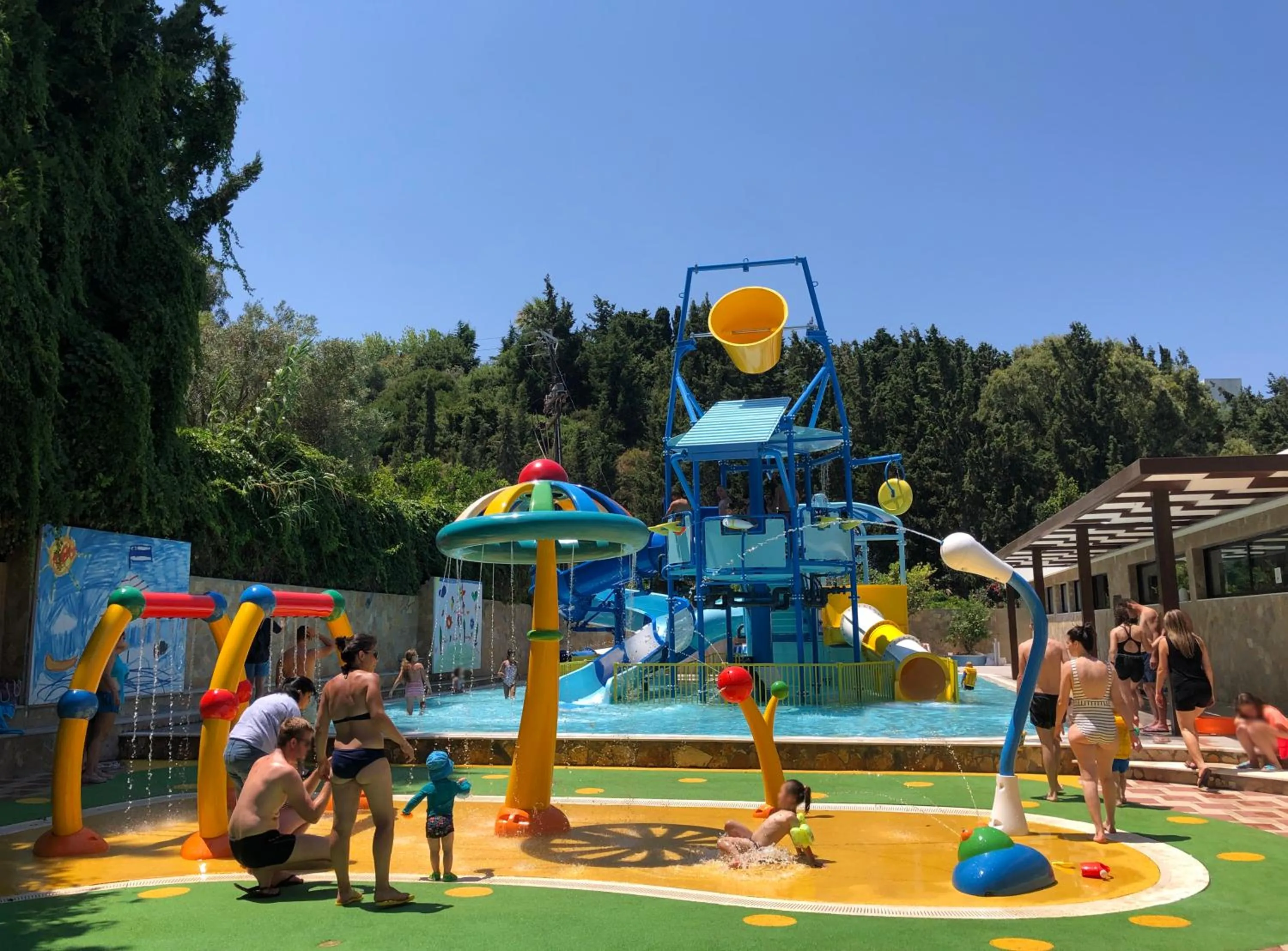 Children play ground in Rodos Palace Hotel