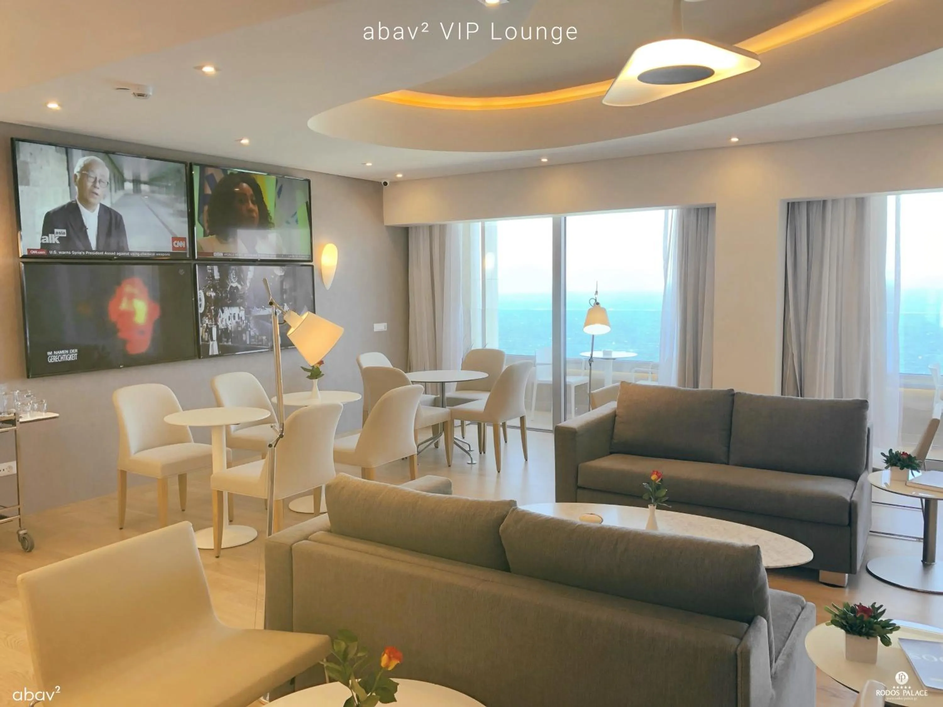 Bird's eye view in Rodos Palace Hotel