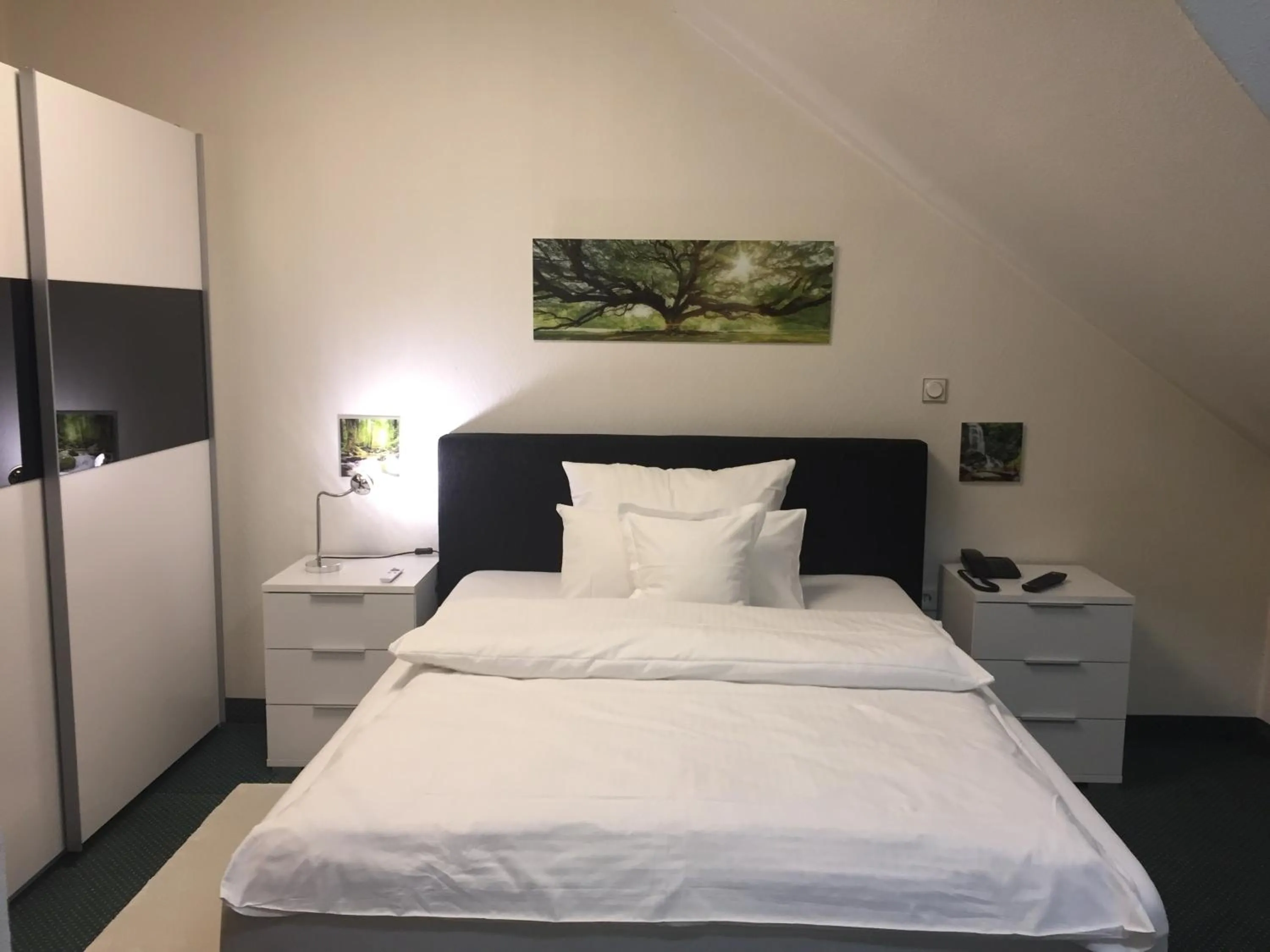 Bed in Landhotel Menke