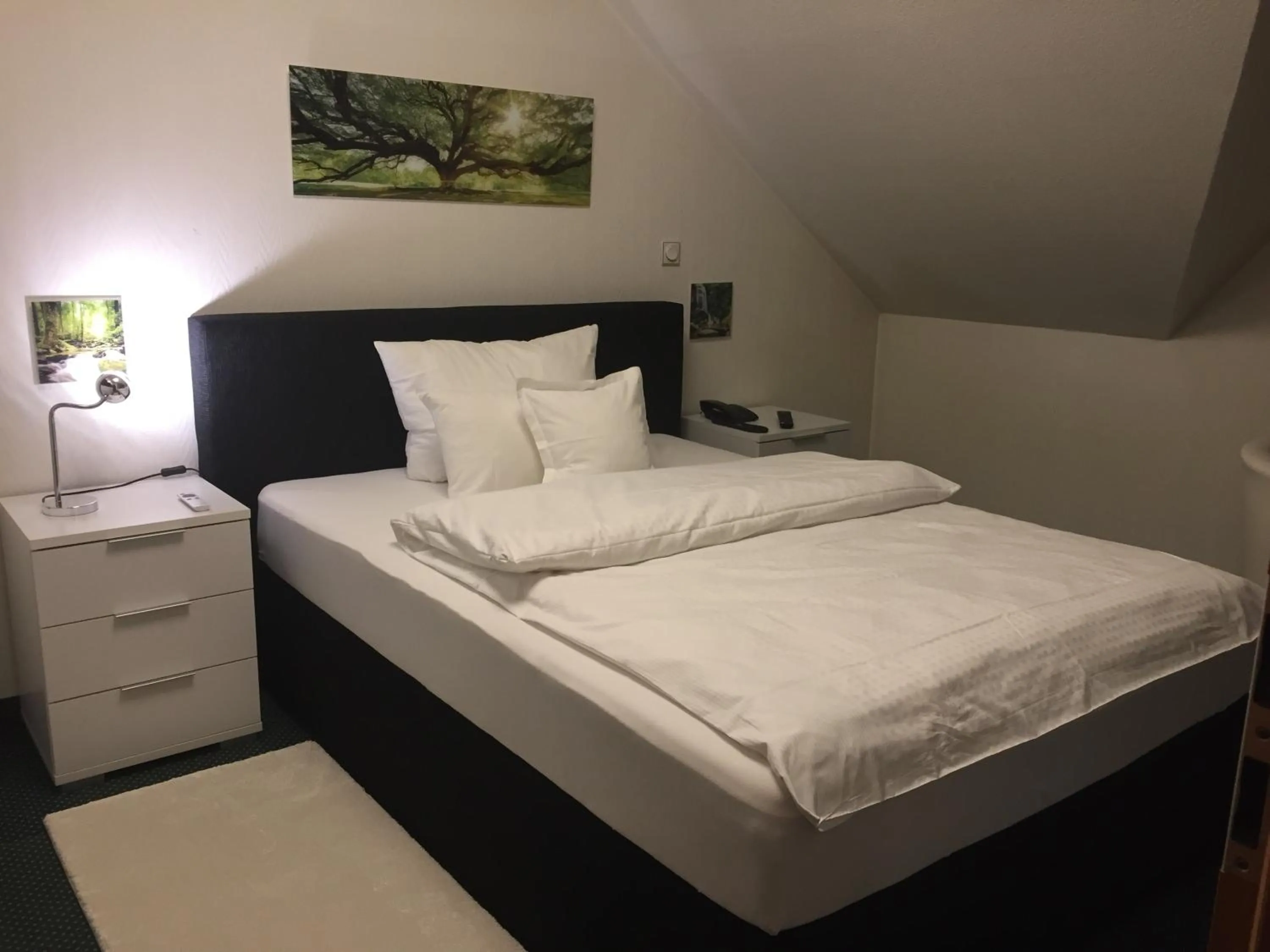 Bed in Landhotel Menke