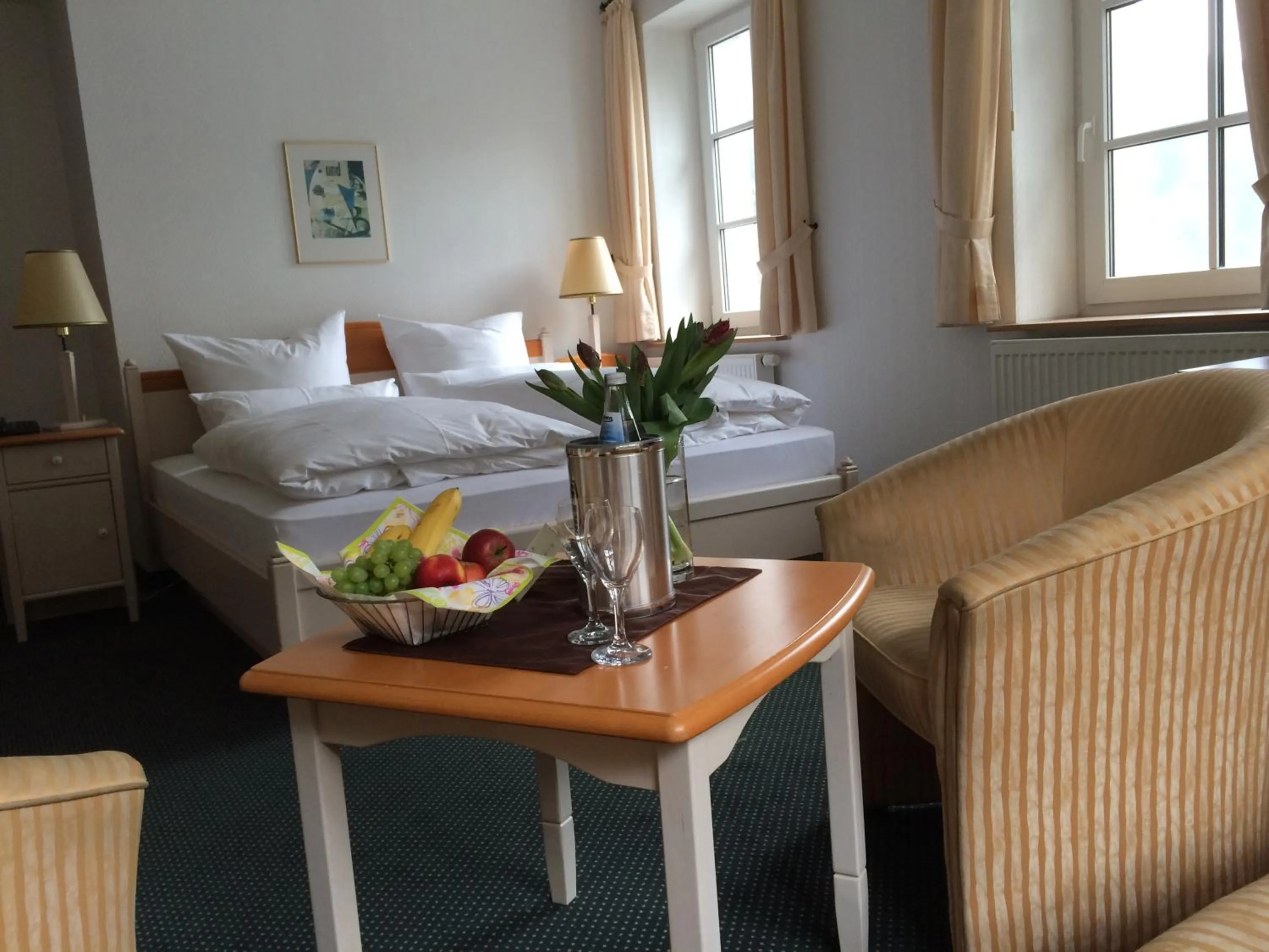 Day, Bed in Landhotel Menke