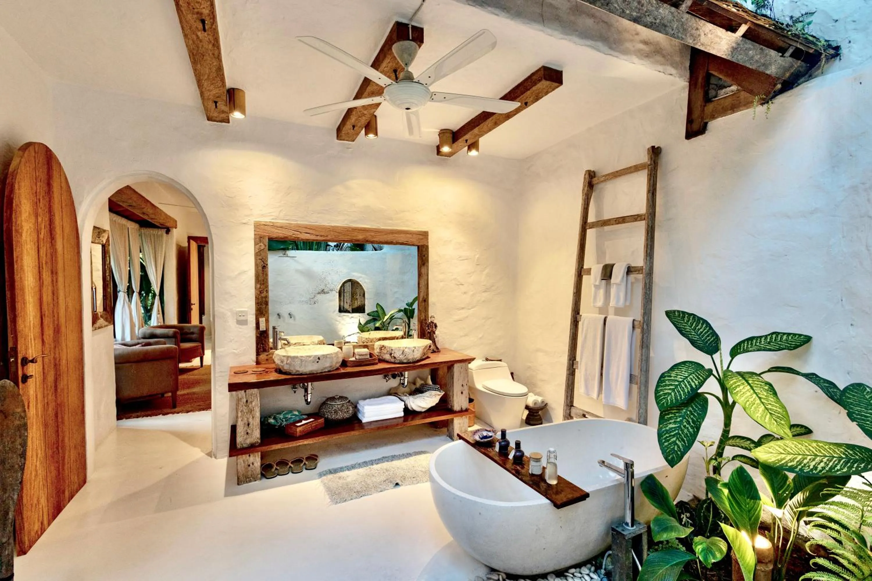 Bathroom in Stone House