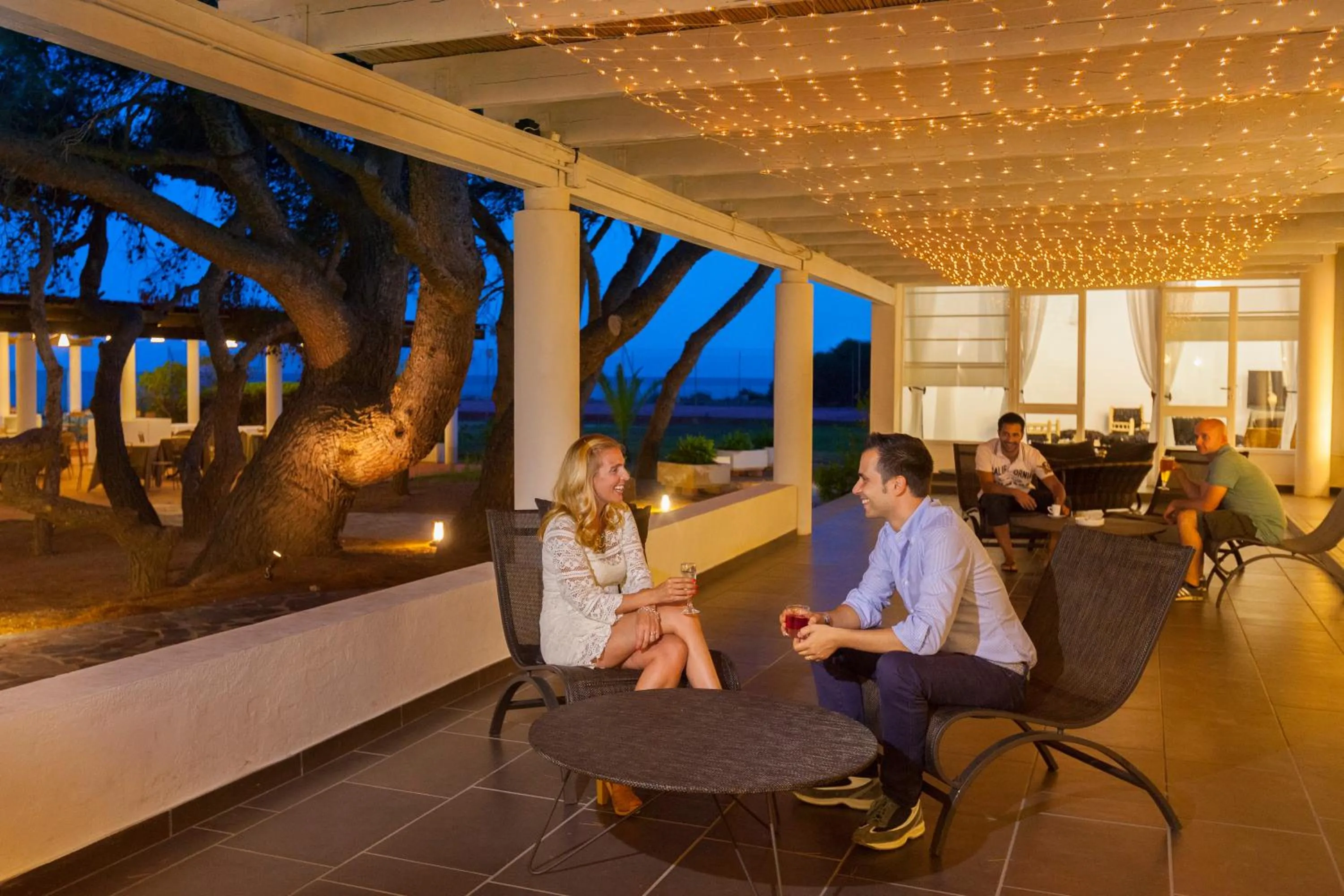 group of guests in Hotel Mare Pineta