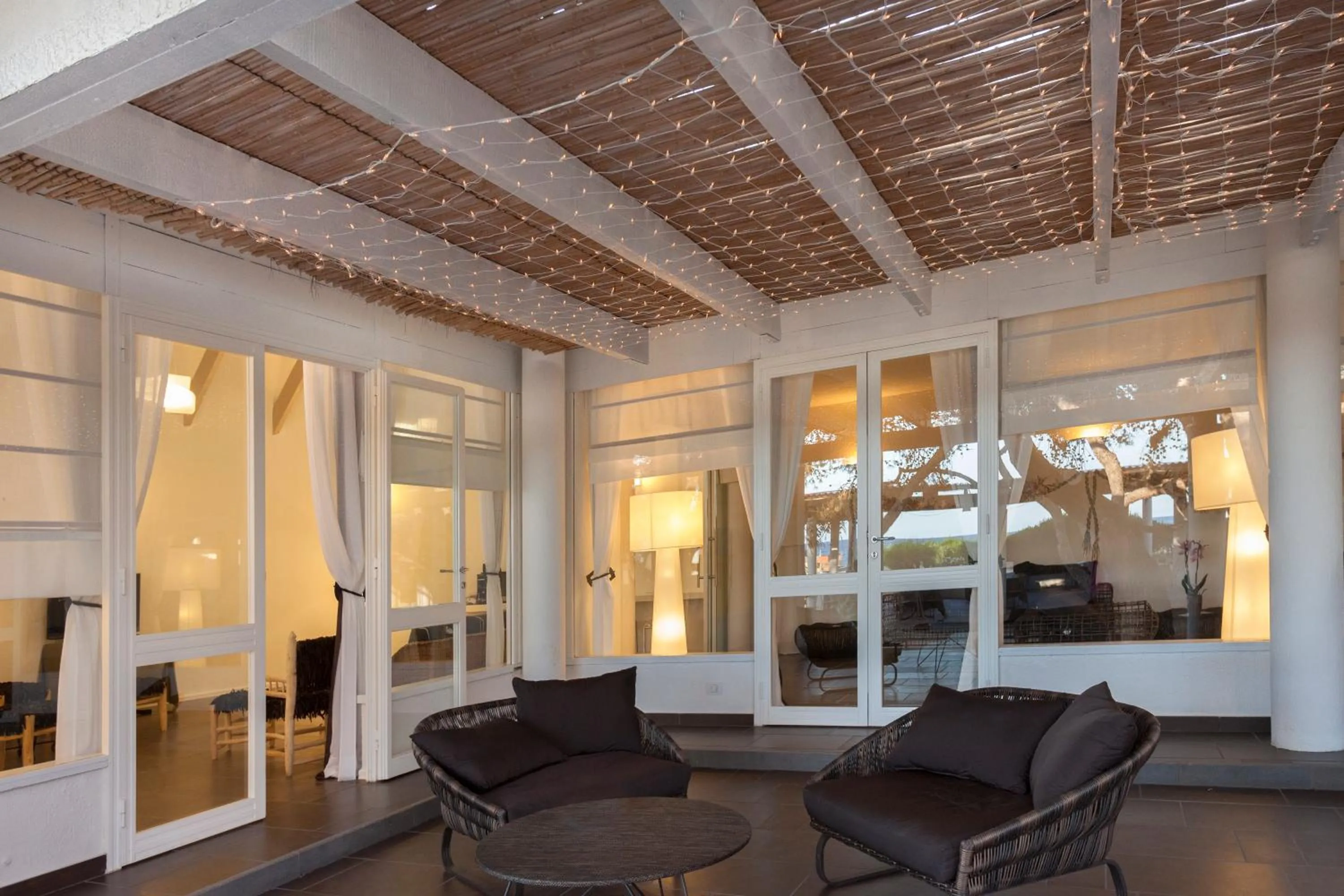 Seating area in Hotel Mare Pineta