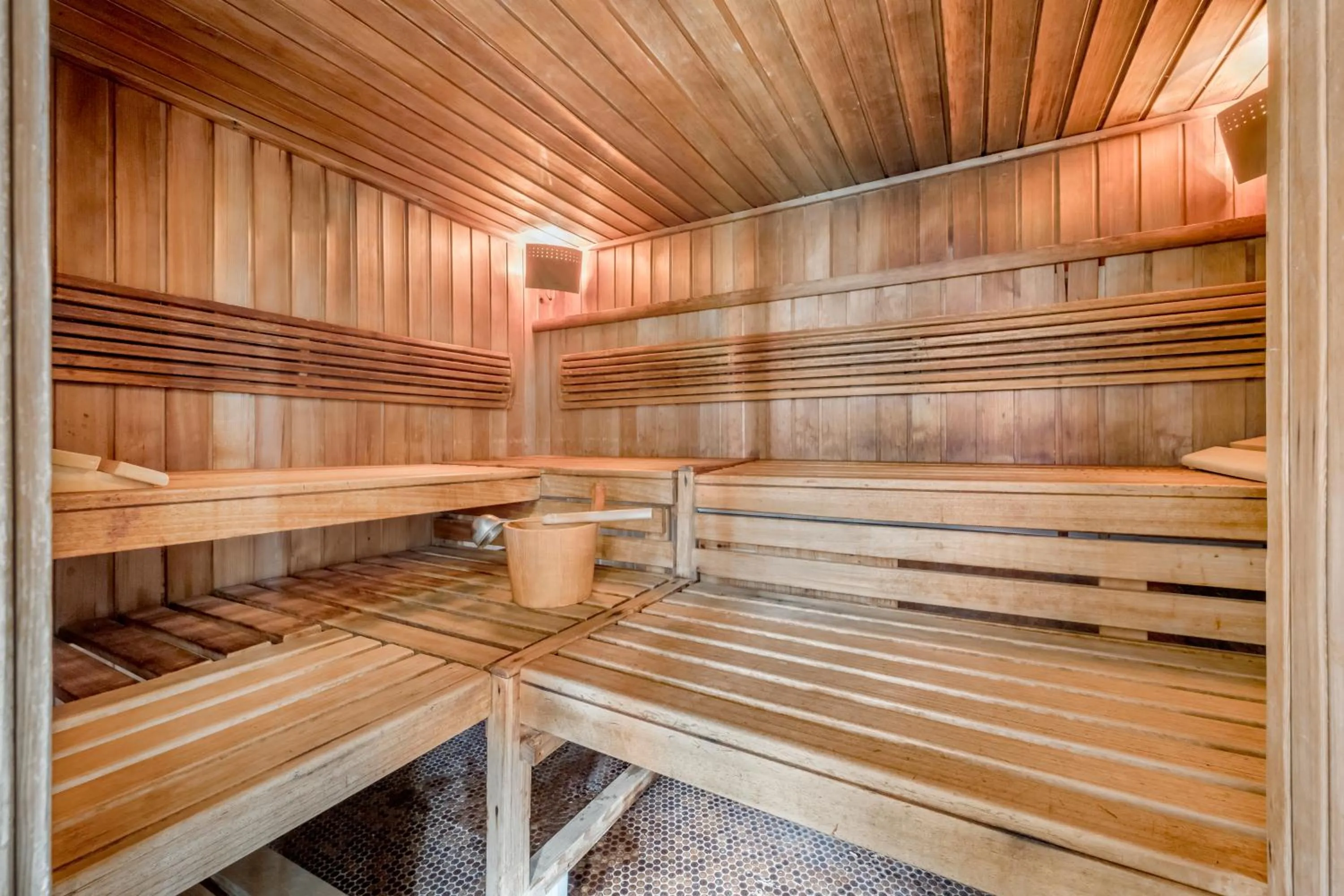 Sauna in Hotel Almhof
