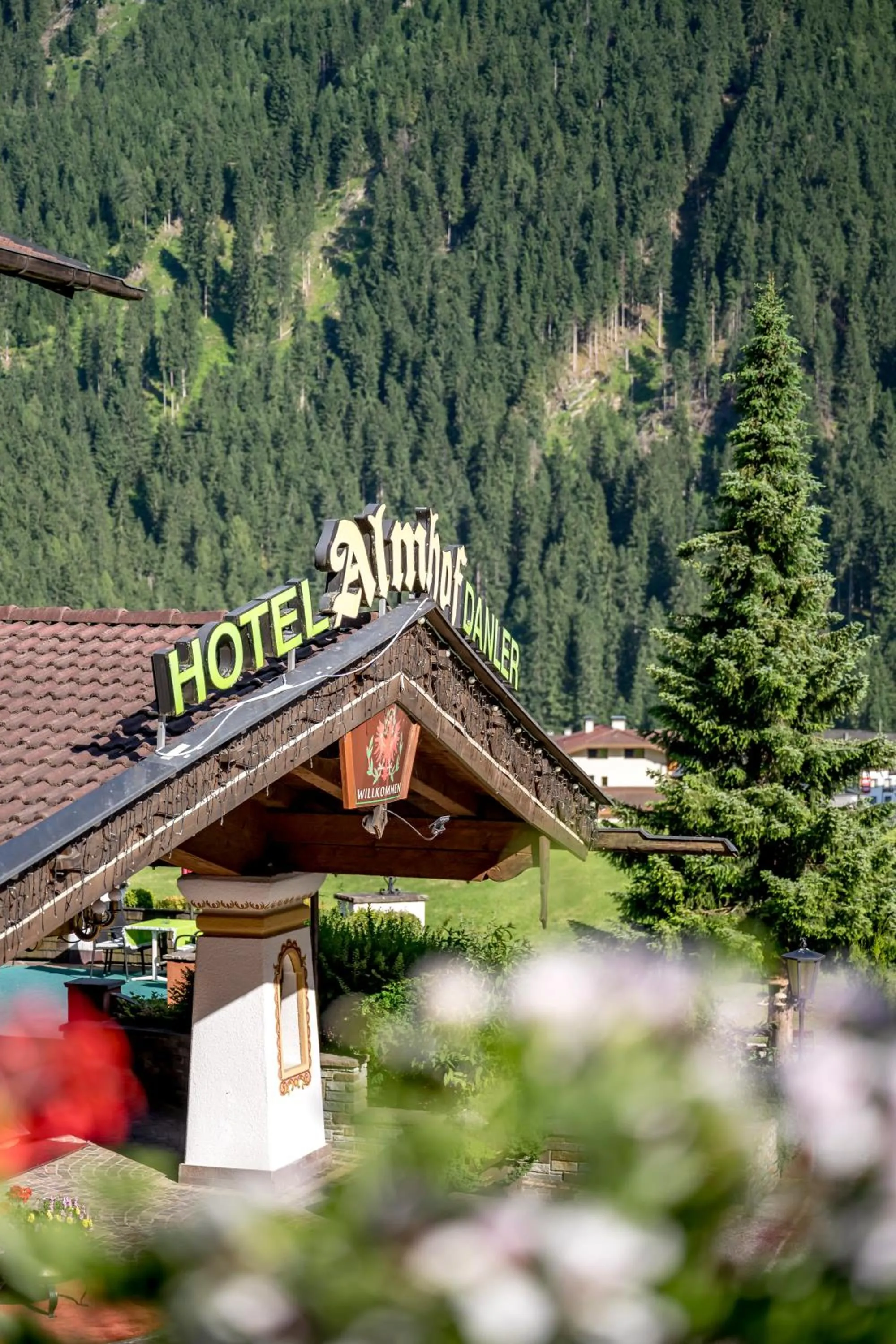 Property building in Hotel Almhof