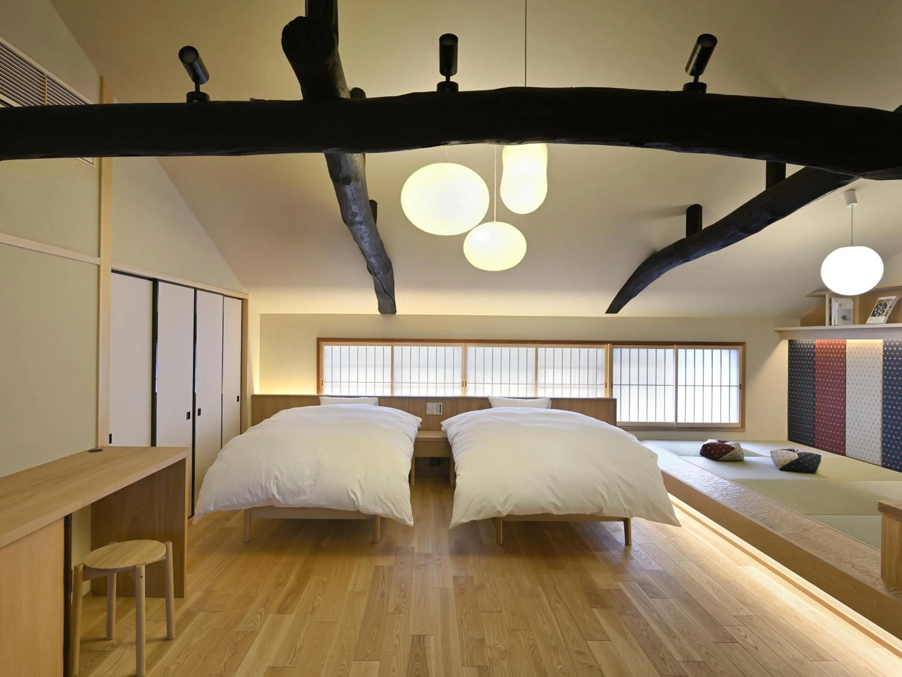 Bedroom, Bed in Kyo no Ondokoro FUYACHO-NIJO #4