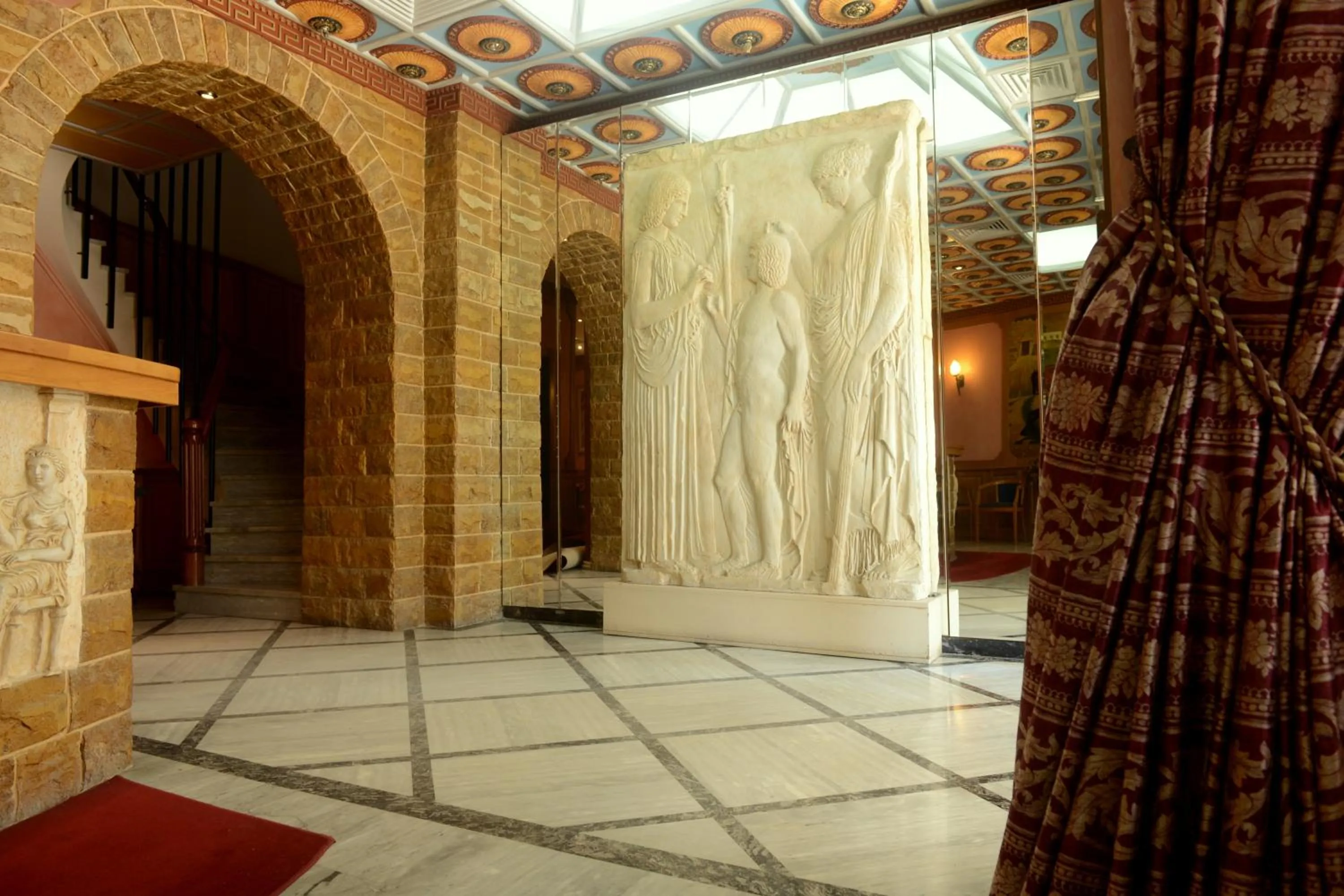 Decorative detail in Melissa II Hotel