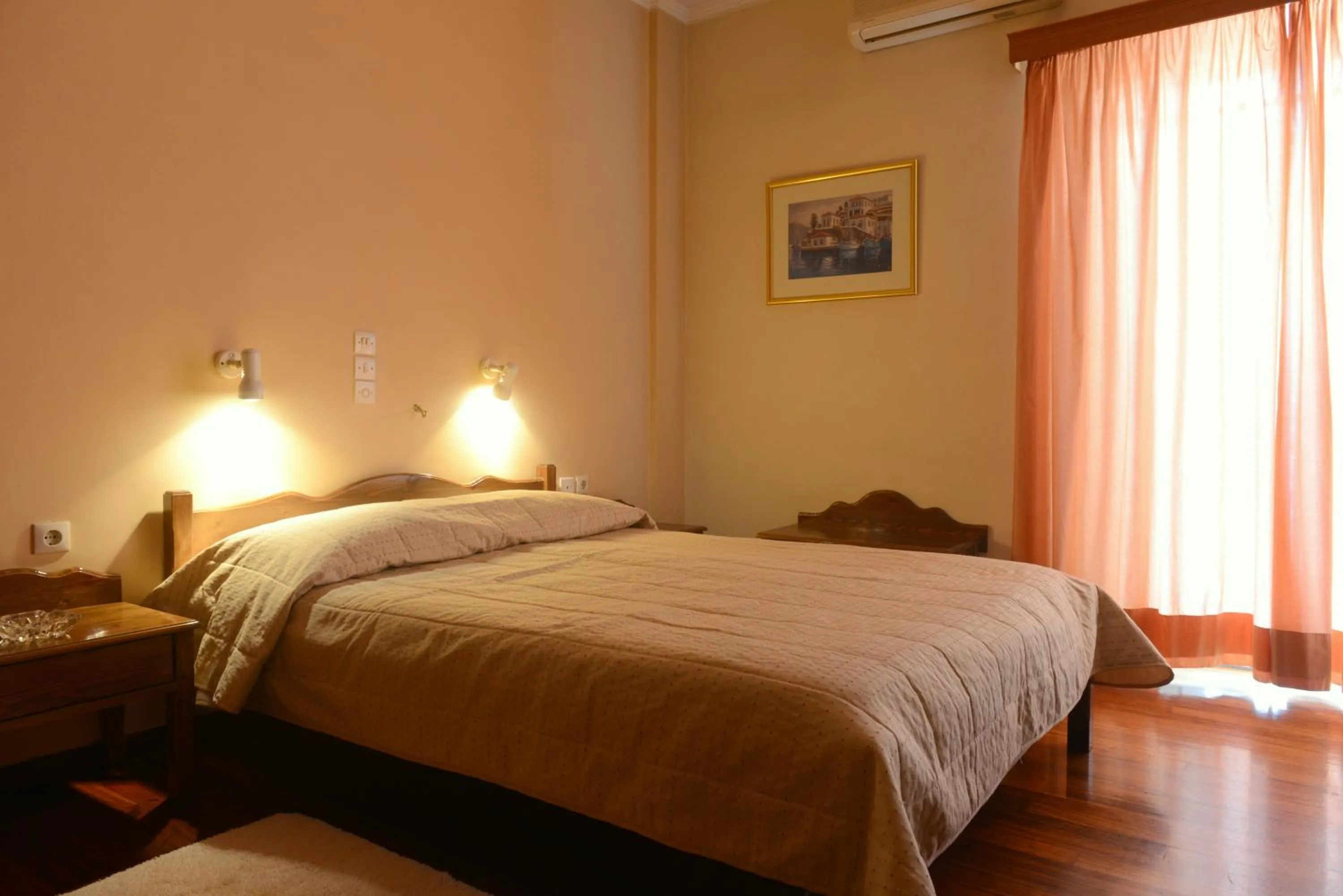 Bed in Melissa II Hotel