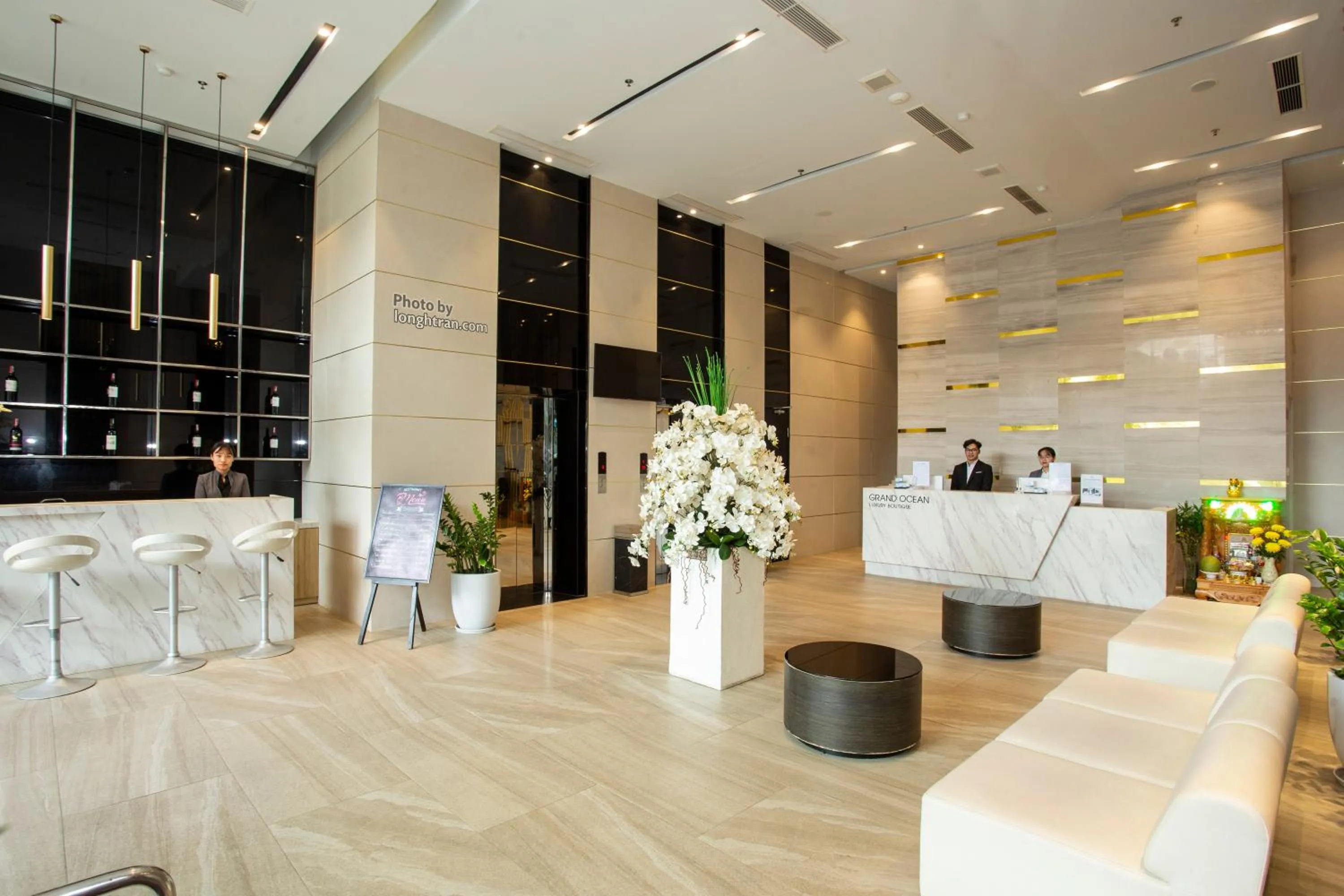 Seating area in Grand Ocean Luxury Boutique - Infinity Rooftop Pool