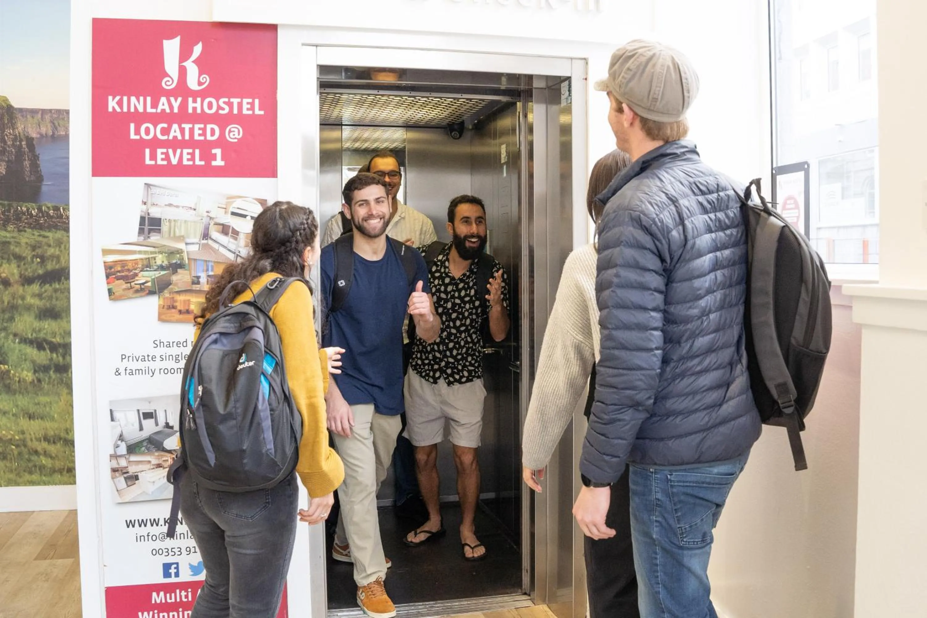 Lobby or reception in Kinlay Hostel Eyre Square - Best Hostel in Ireland 2025