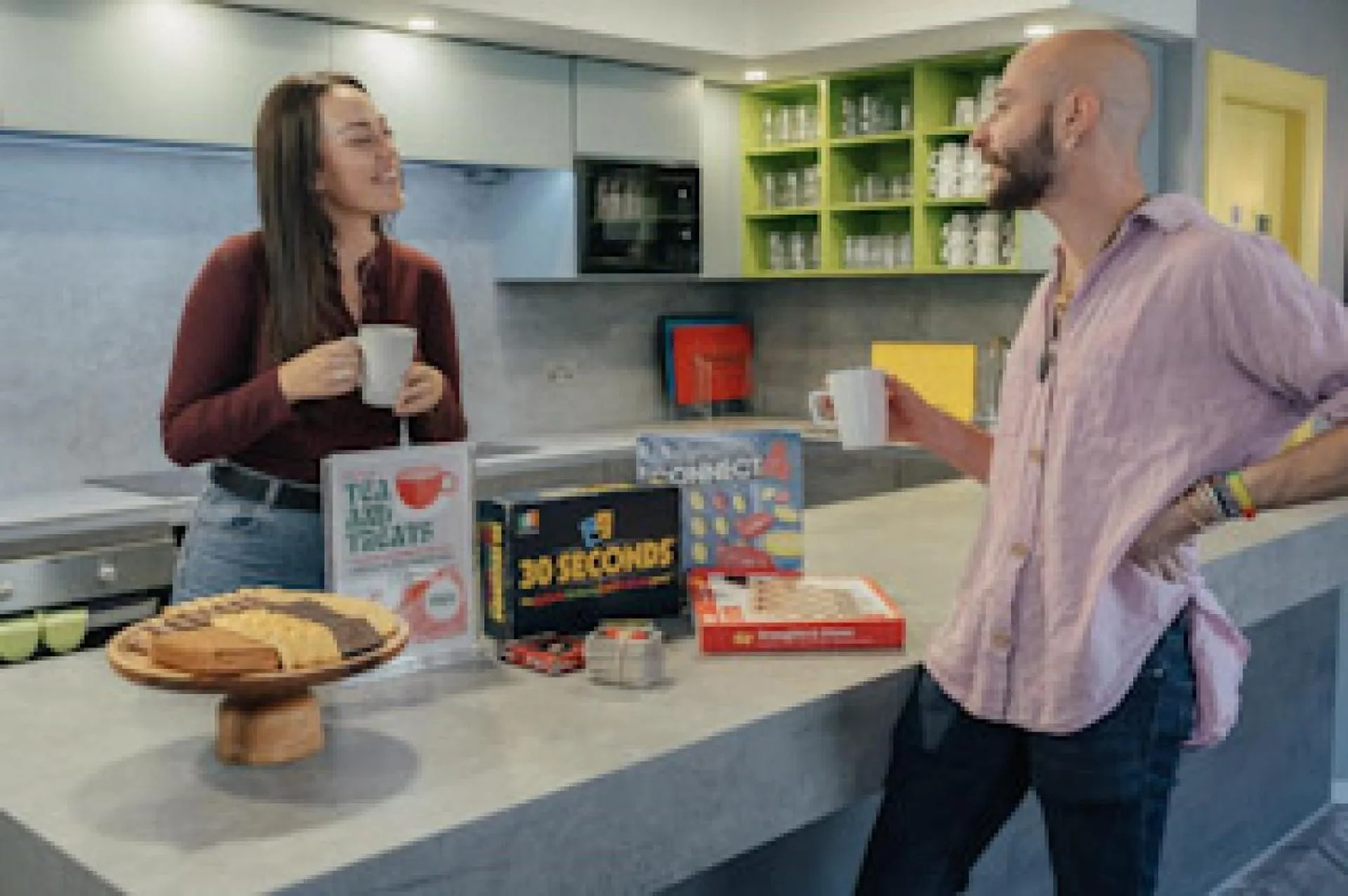 kitchen in Kinlay Hostel Eyre Square - Best Hostel in Ireland 2025
