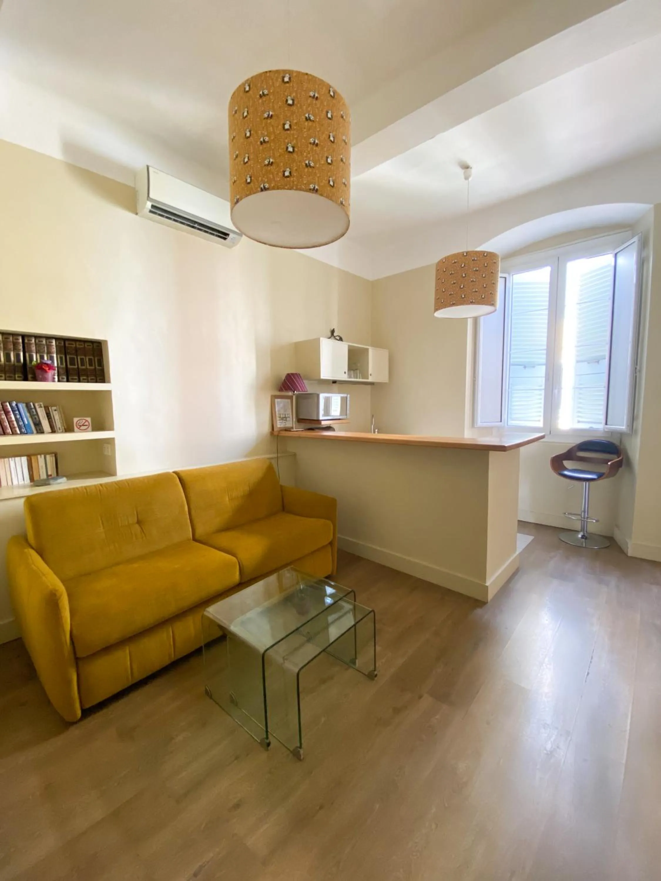 Library in Hotel Central Bastia