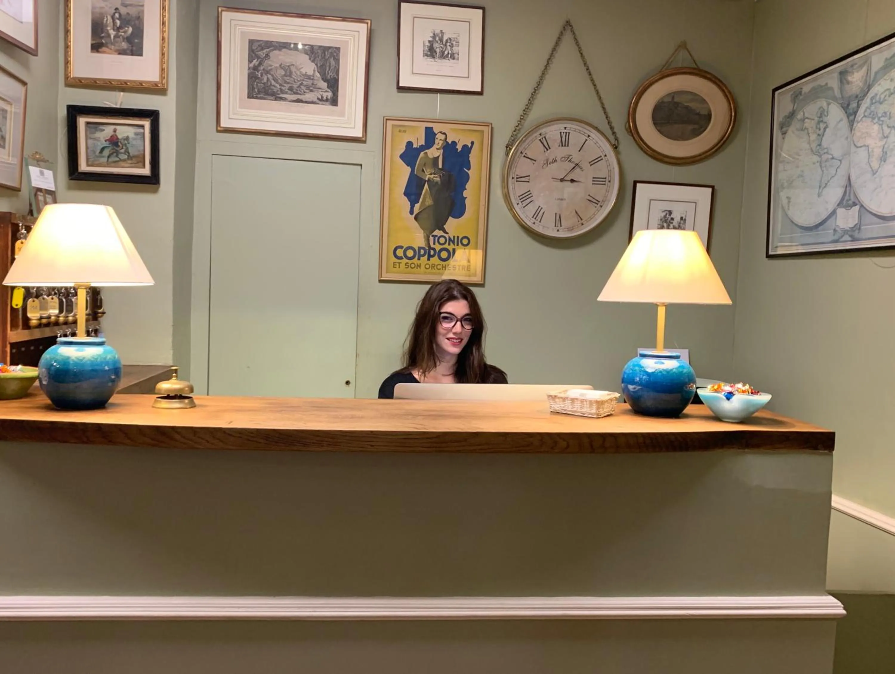 Staff in Hotel Central Bastia