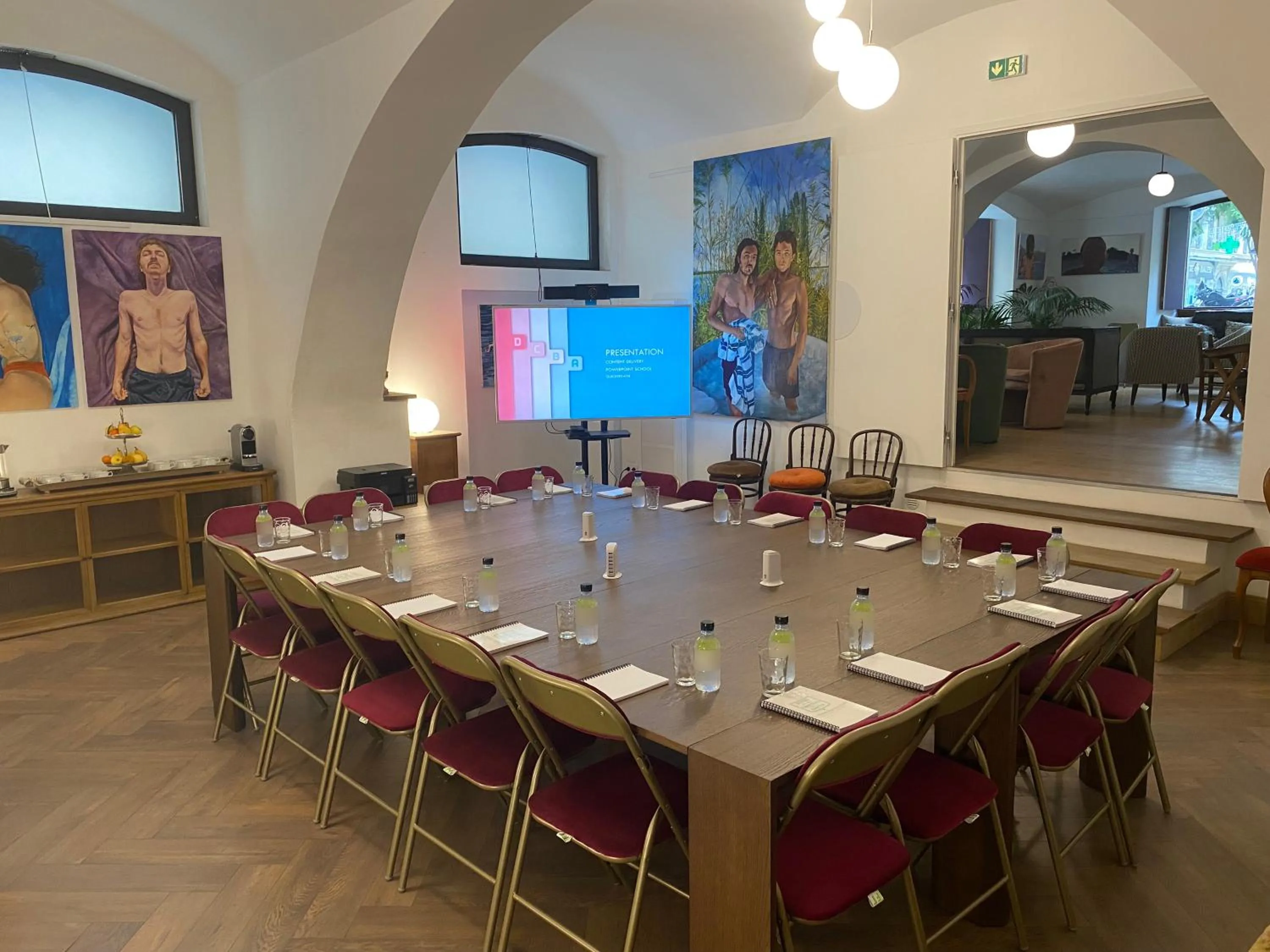 Meeting/conference room in Hotel Central Bastia