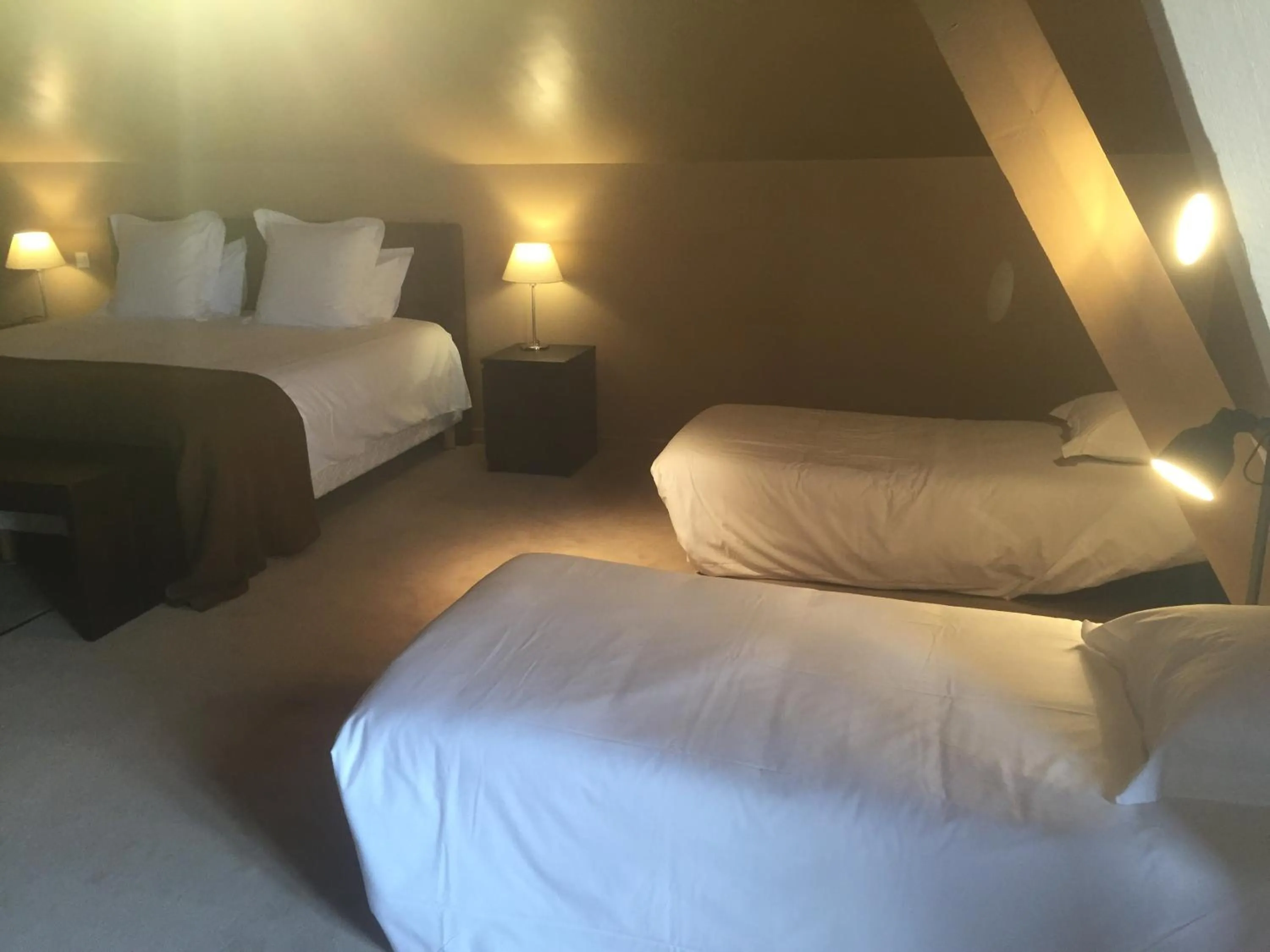 Bed in Hotel Ligaro - Jarnac