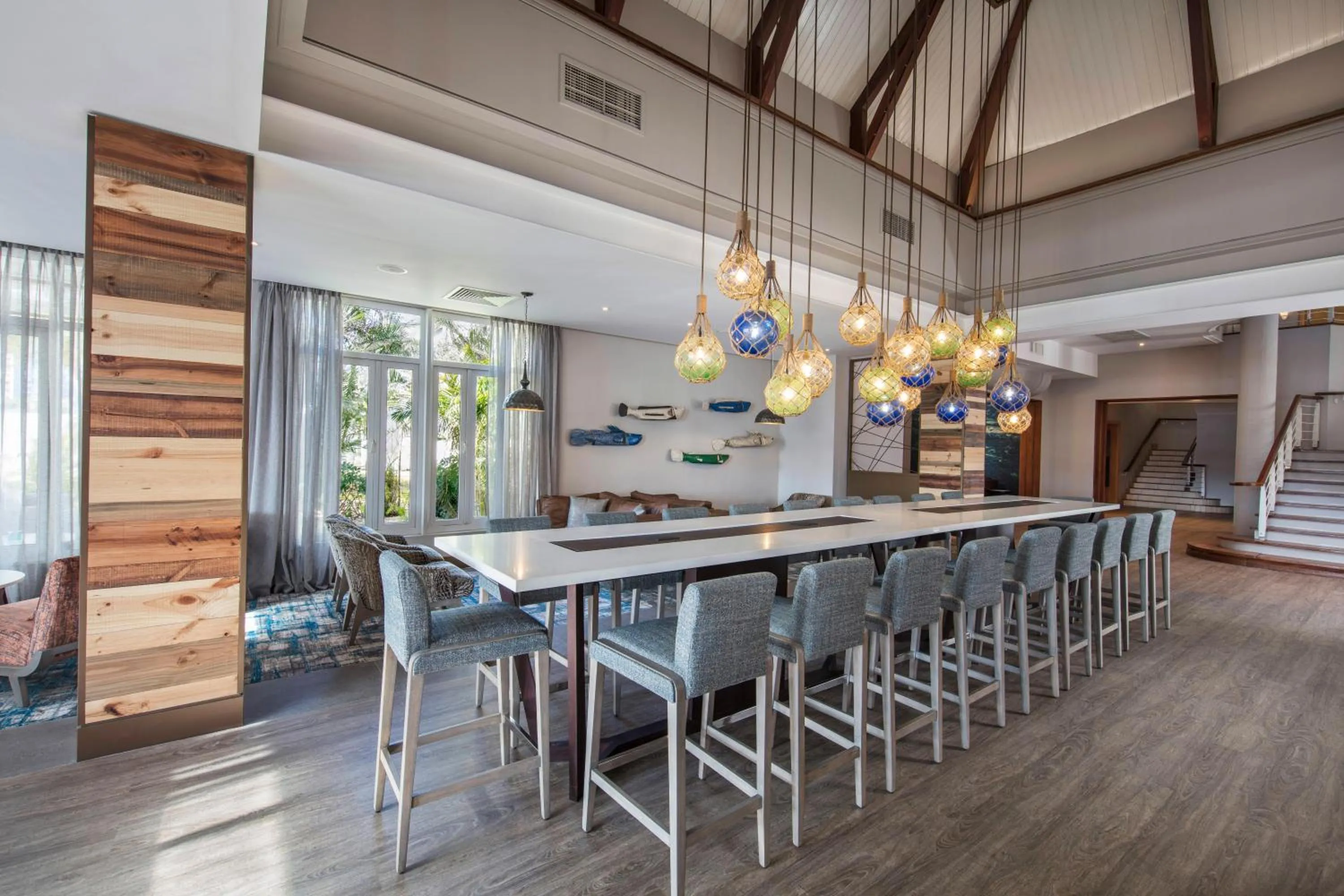 Lounge or bar in Le Suffren Hotel & Marina