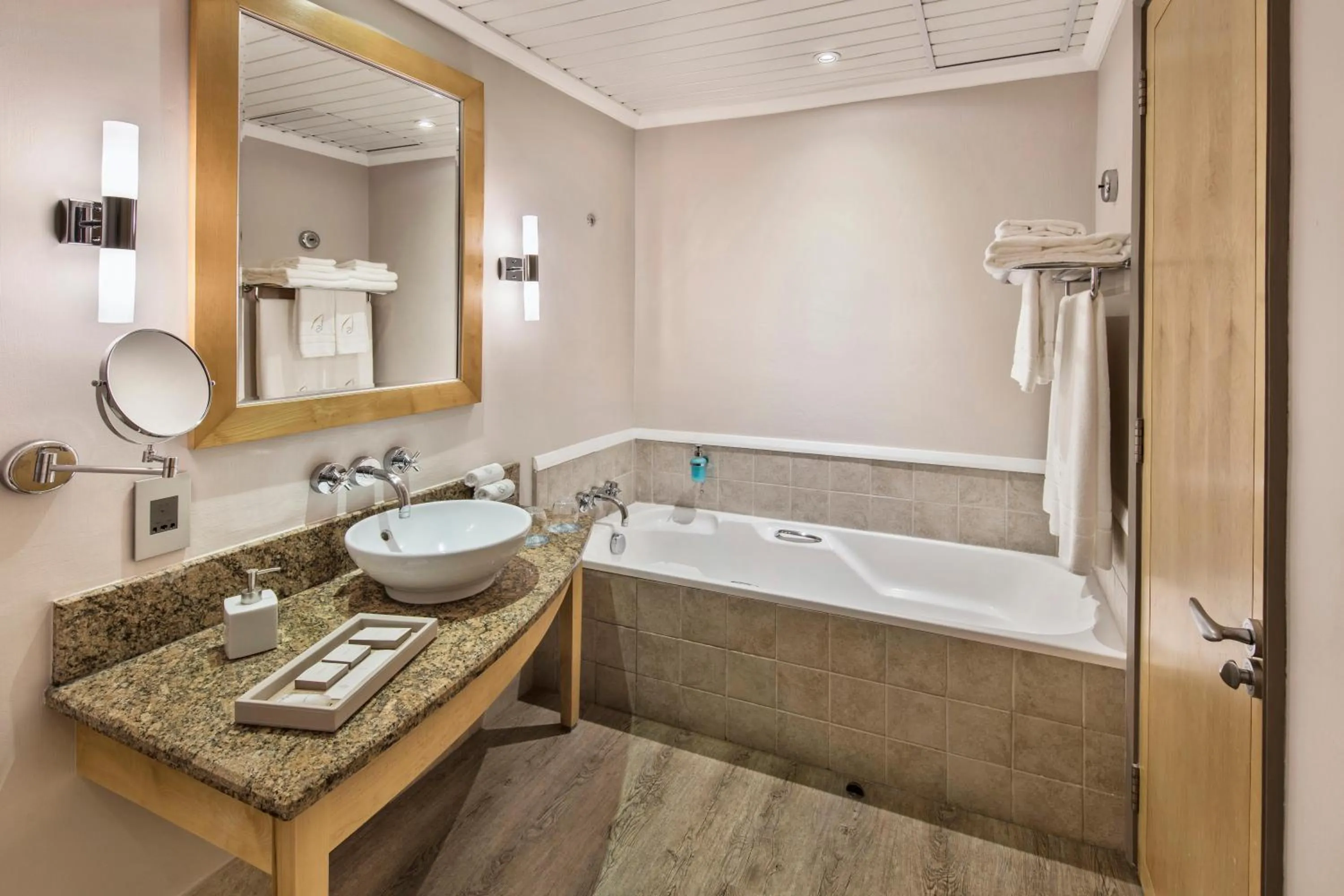 Bathroom in Le Suffren Hotel & Marina