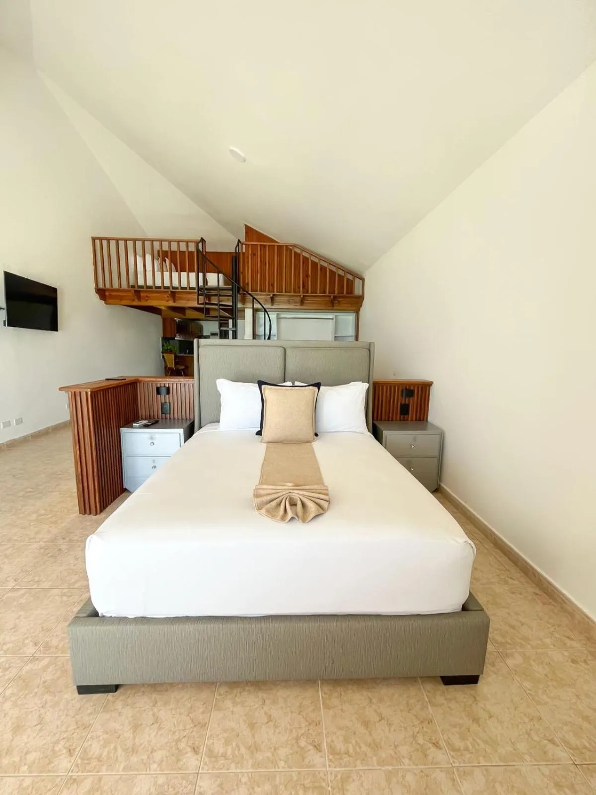 Bed in Hotel Checkin El Cortecito Beach