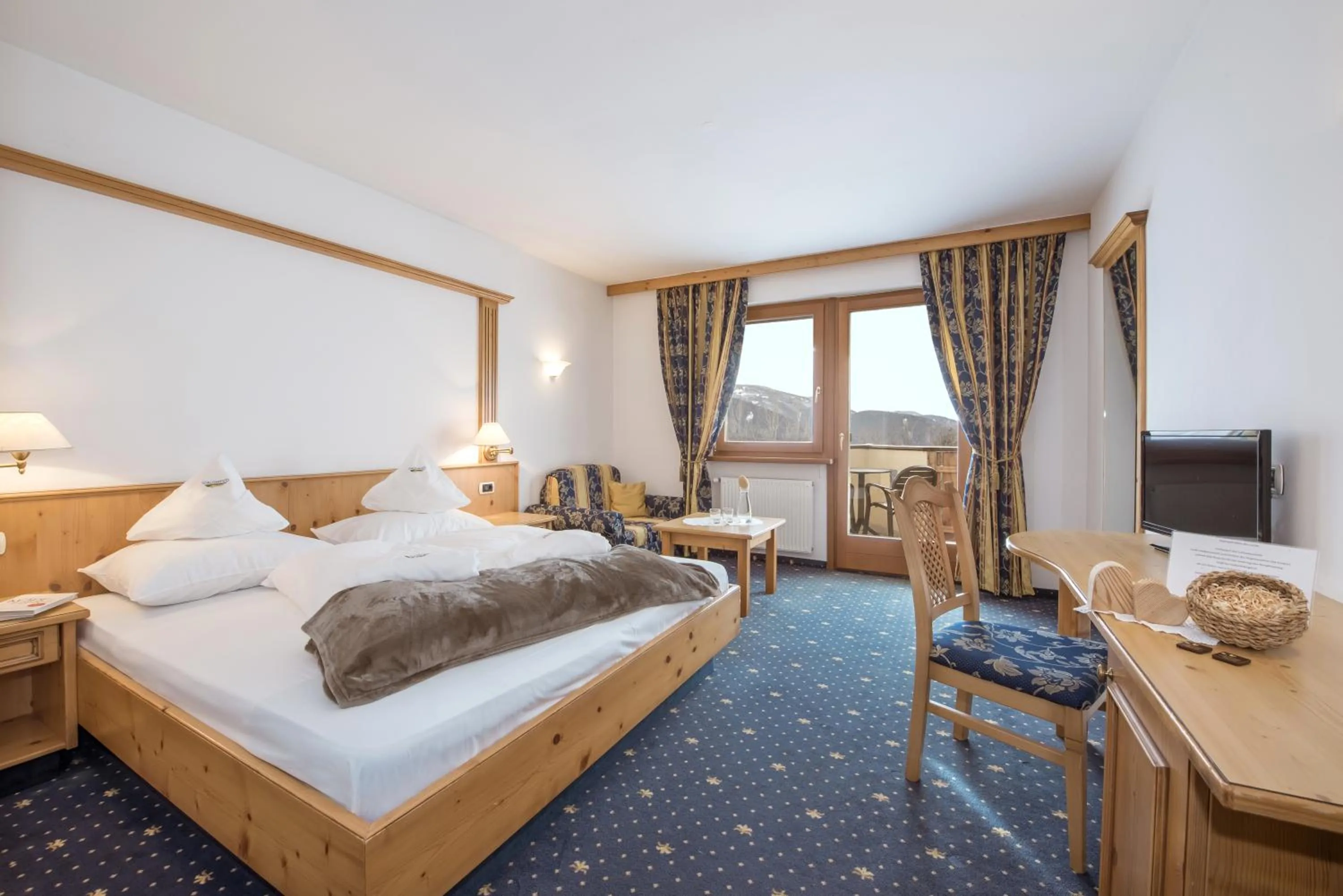 Photo of the whole room, Bed in Naturhotel Waldheim