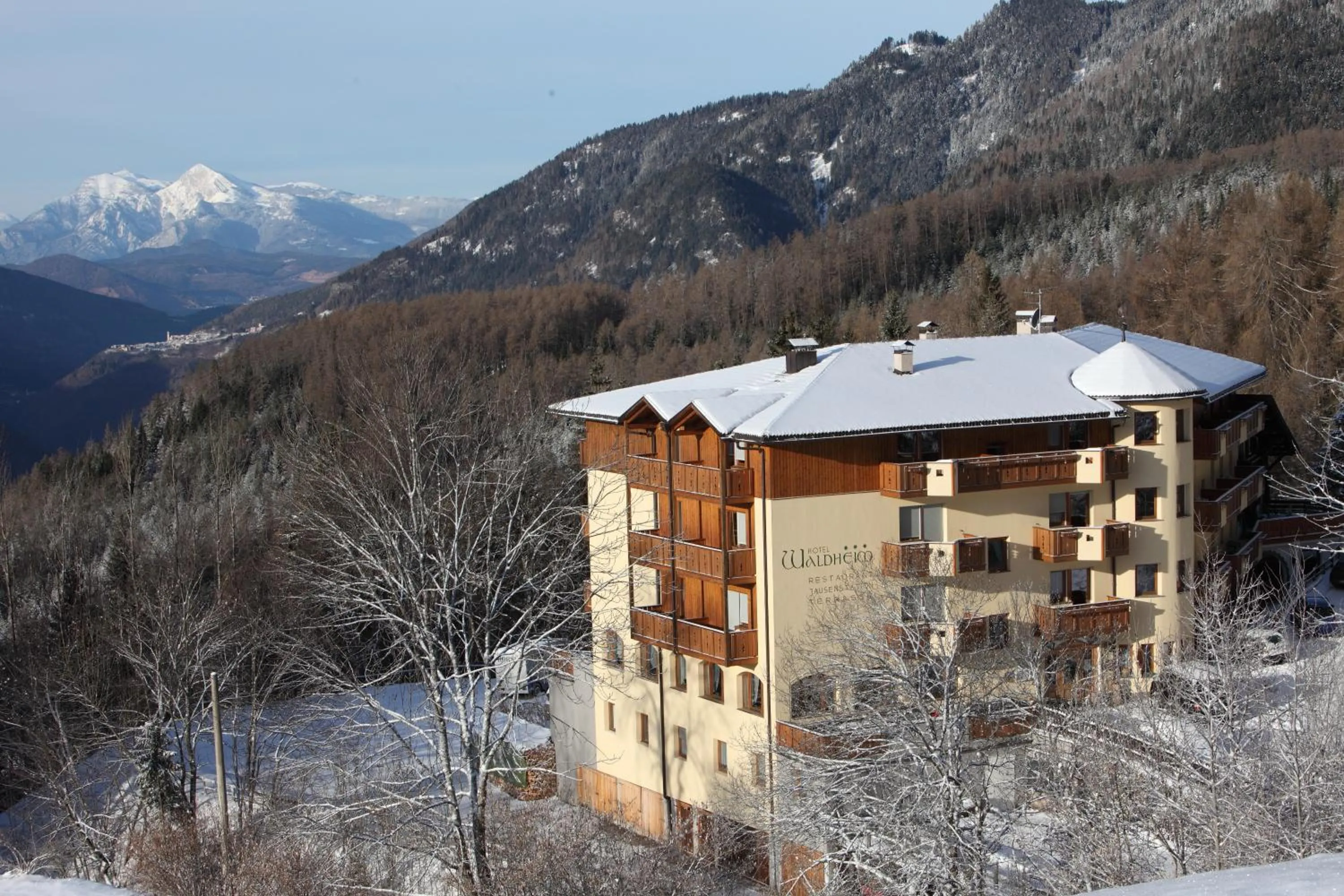 Property building in Naturhotel Waldheim