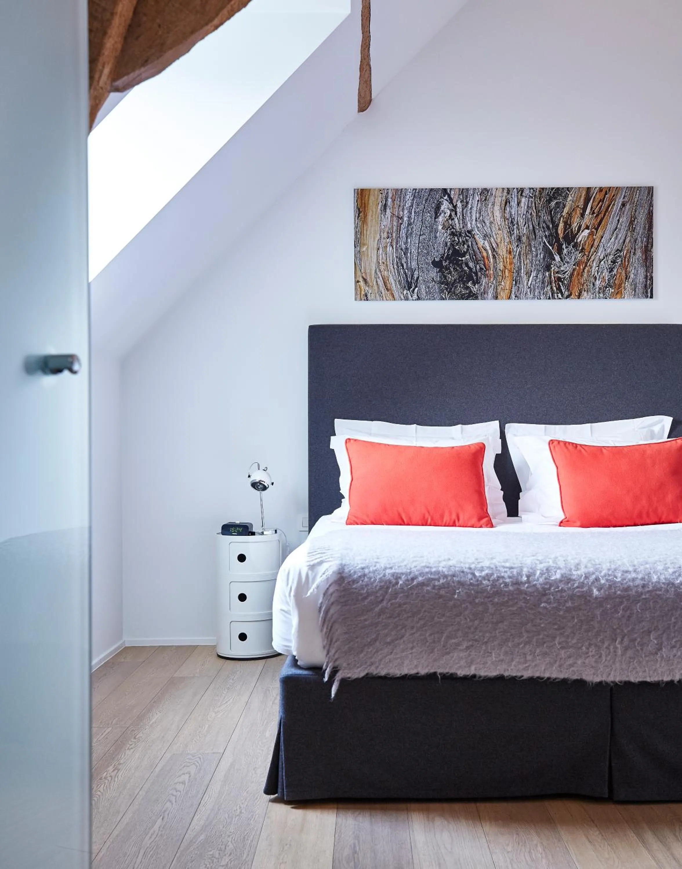 Decorative detail, Bed in B&B Park7 Wavre - Leuven