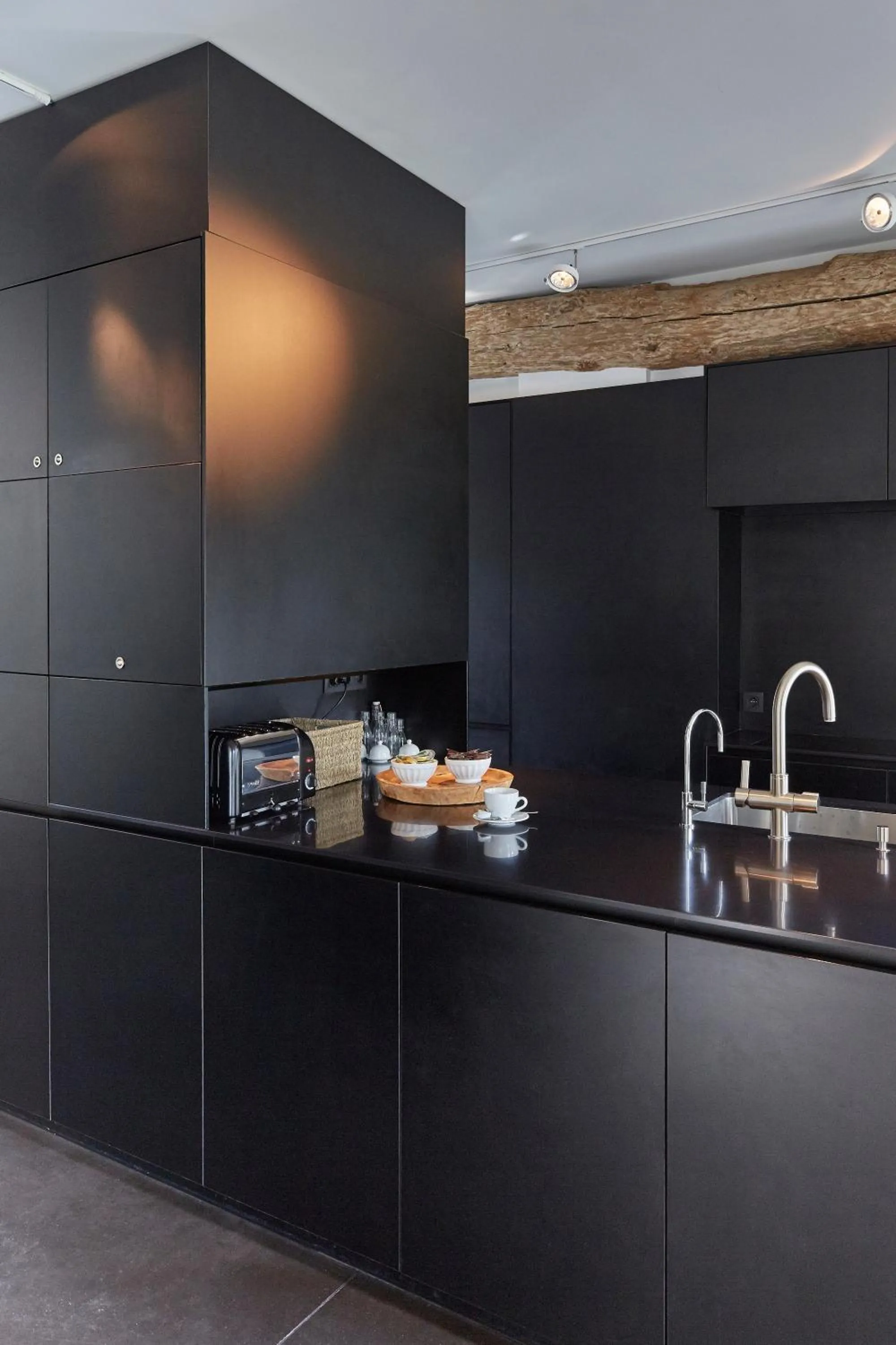 Communal kitchen in B&B Park7 Wavre - Leuven