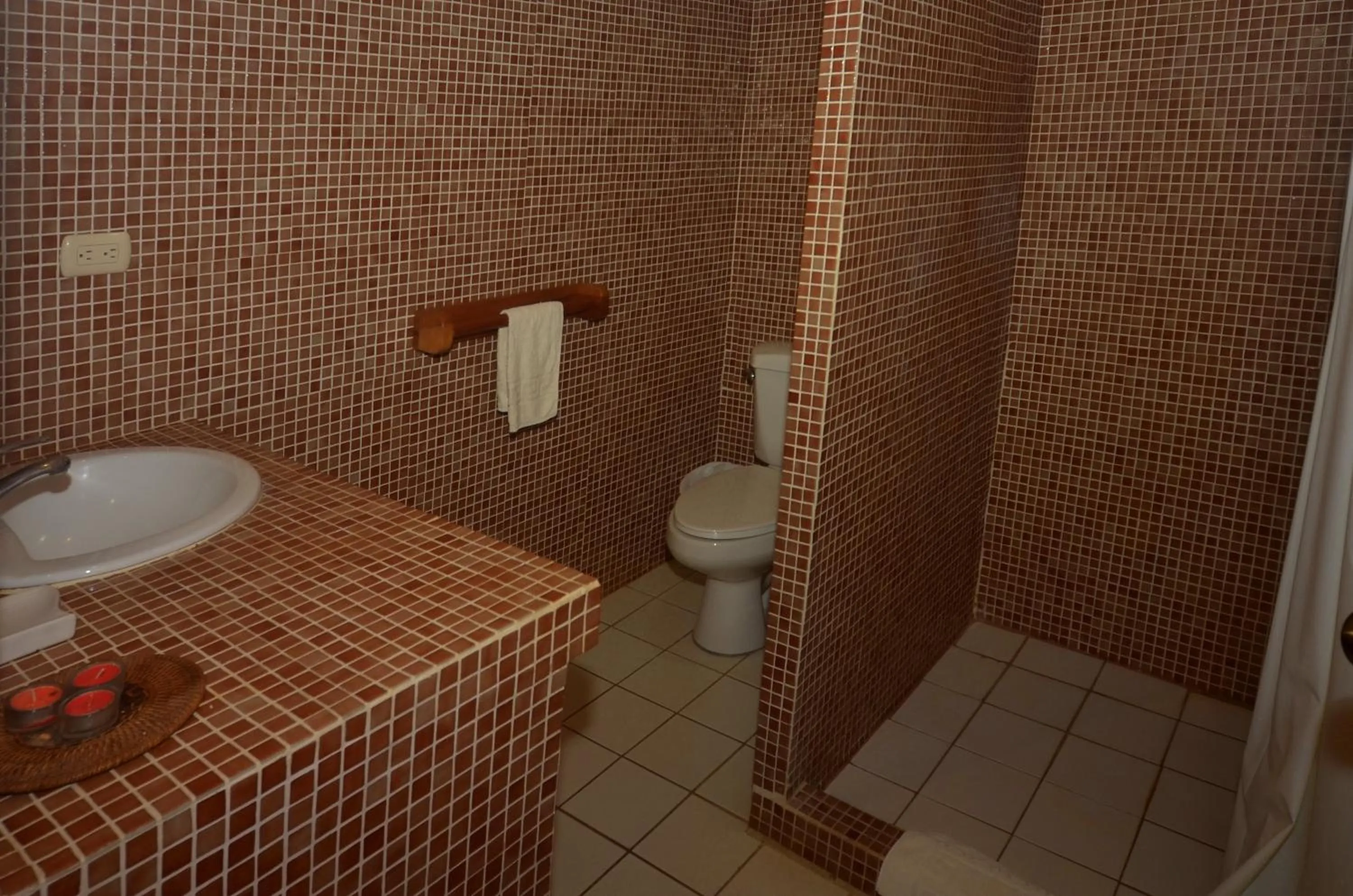 Shower in Esencia Hotel and Villas