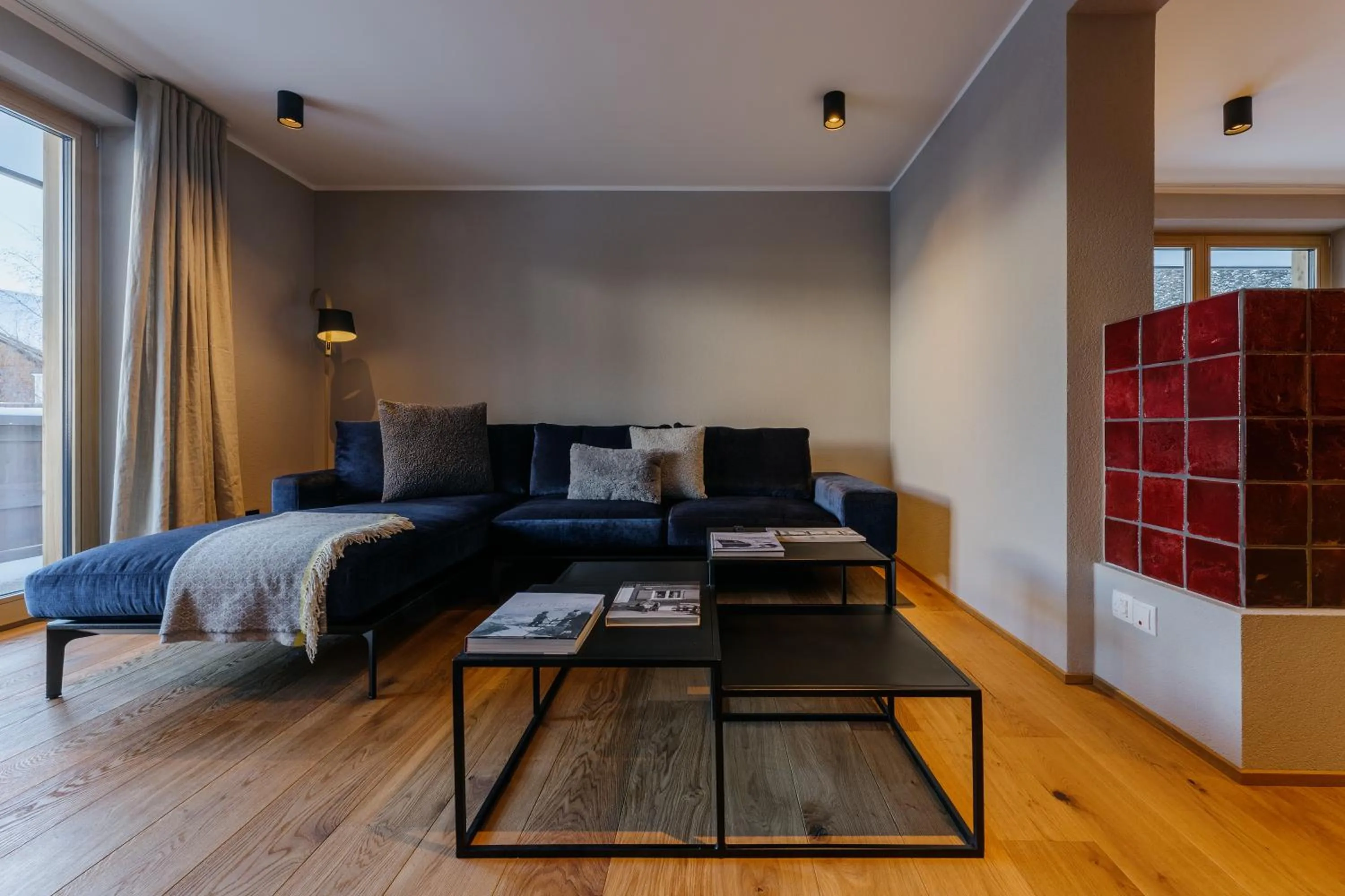 Living room in Appart Hotel Knappaboda