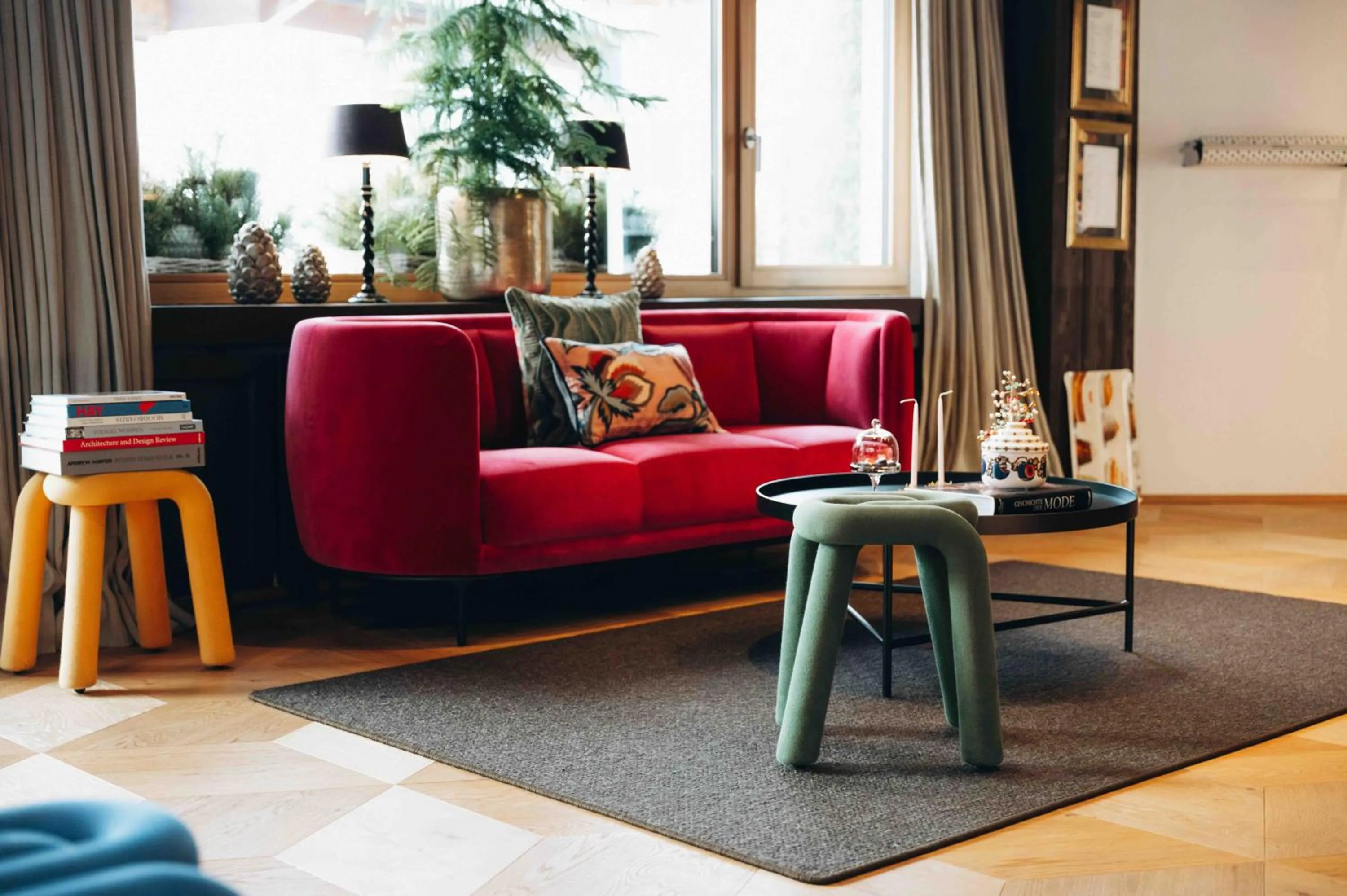 Lounge or bar in Appart Hotel Knappaboda