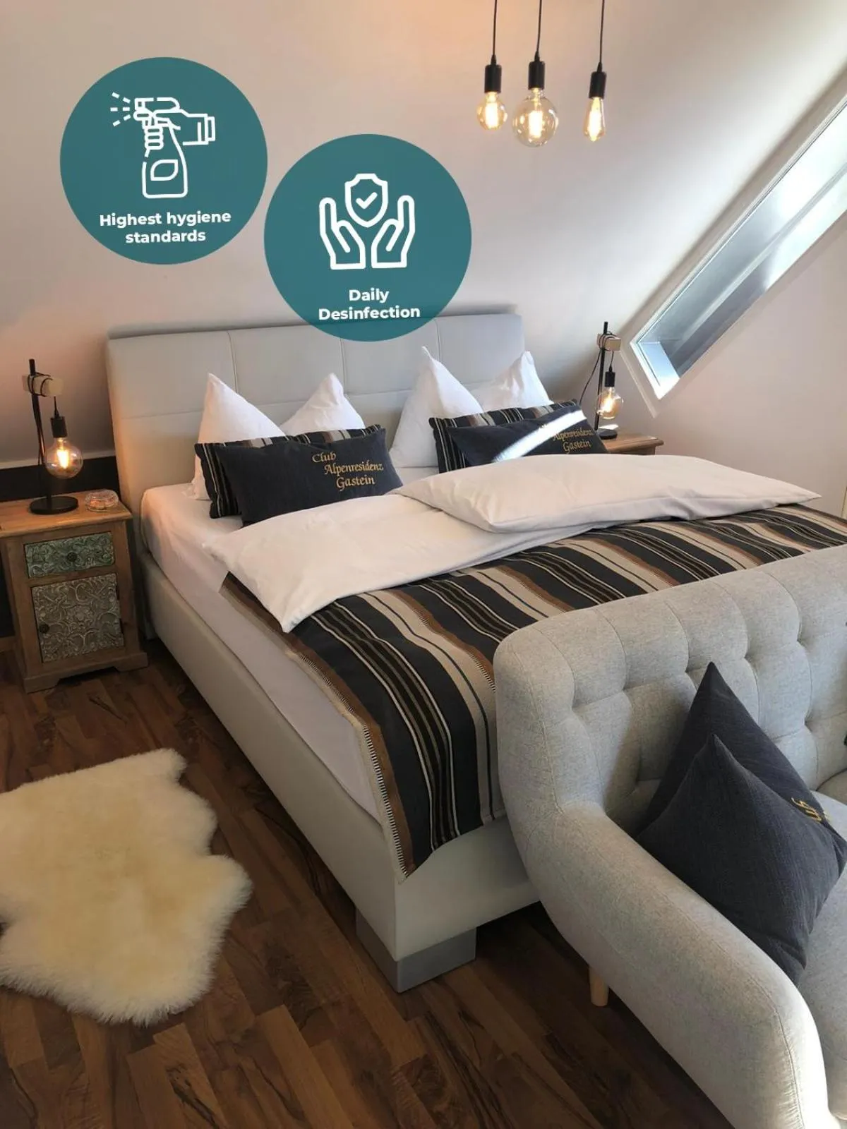 Bed in Club Alpenresidenz Gastein